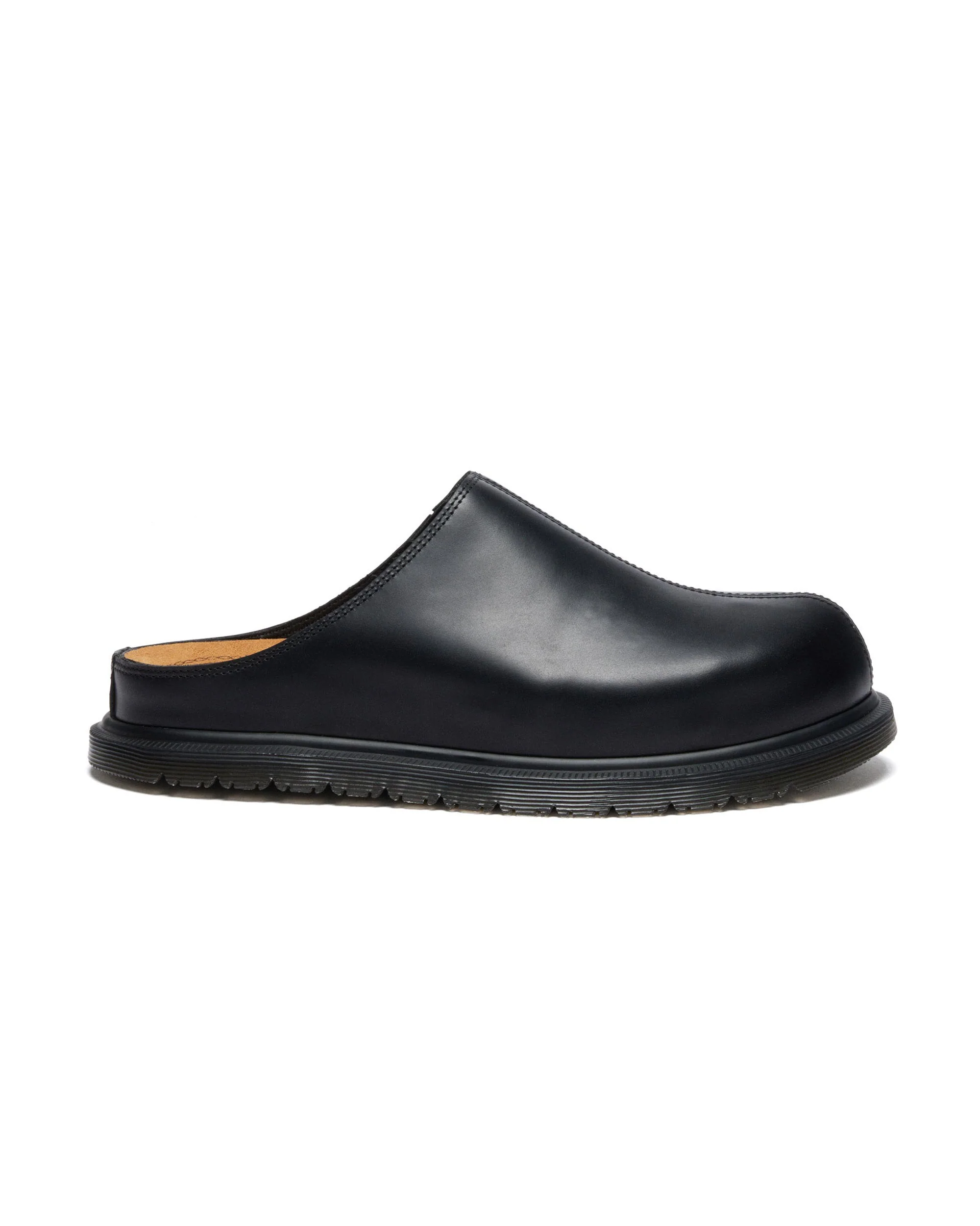 DR. MARTENS JACQUARD SAN MULE SOLID BLACK