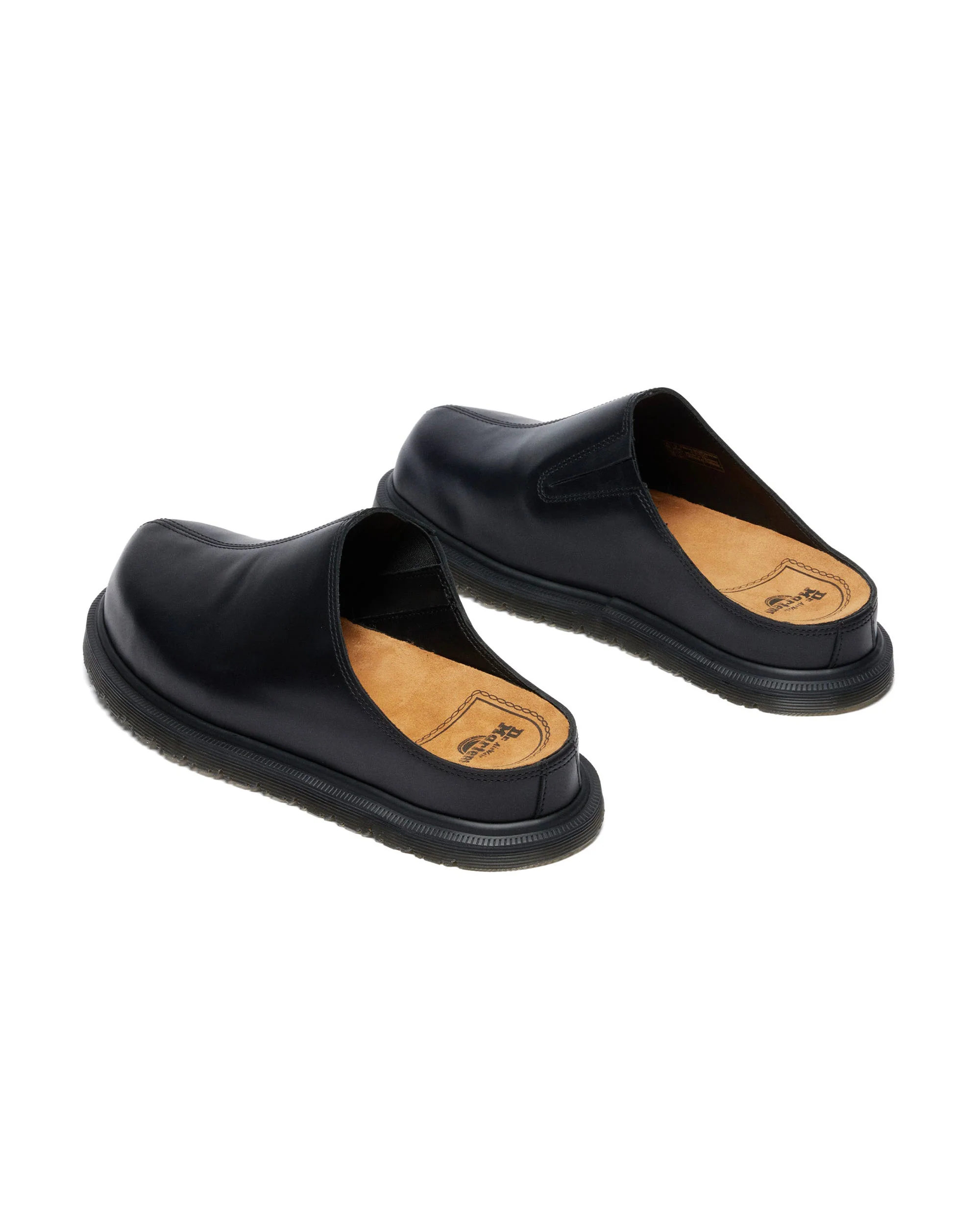 DR. MARTENS JACQUARD SAN MULE SOLID BLACK - Image 4