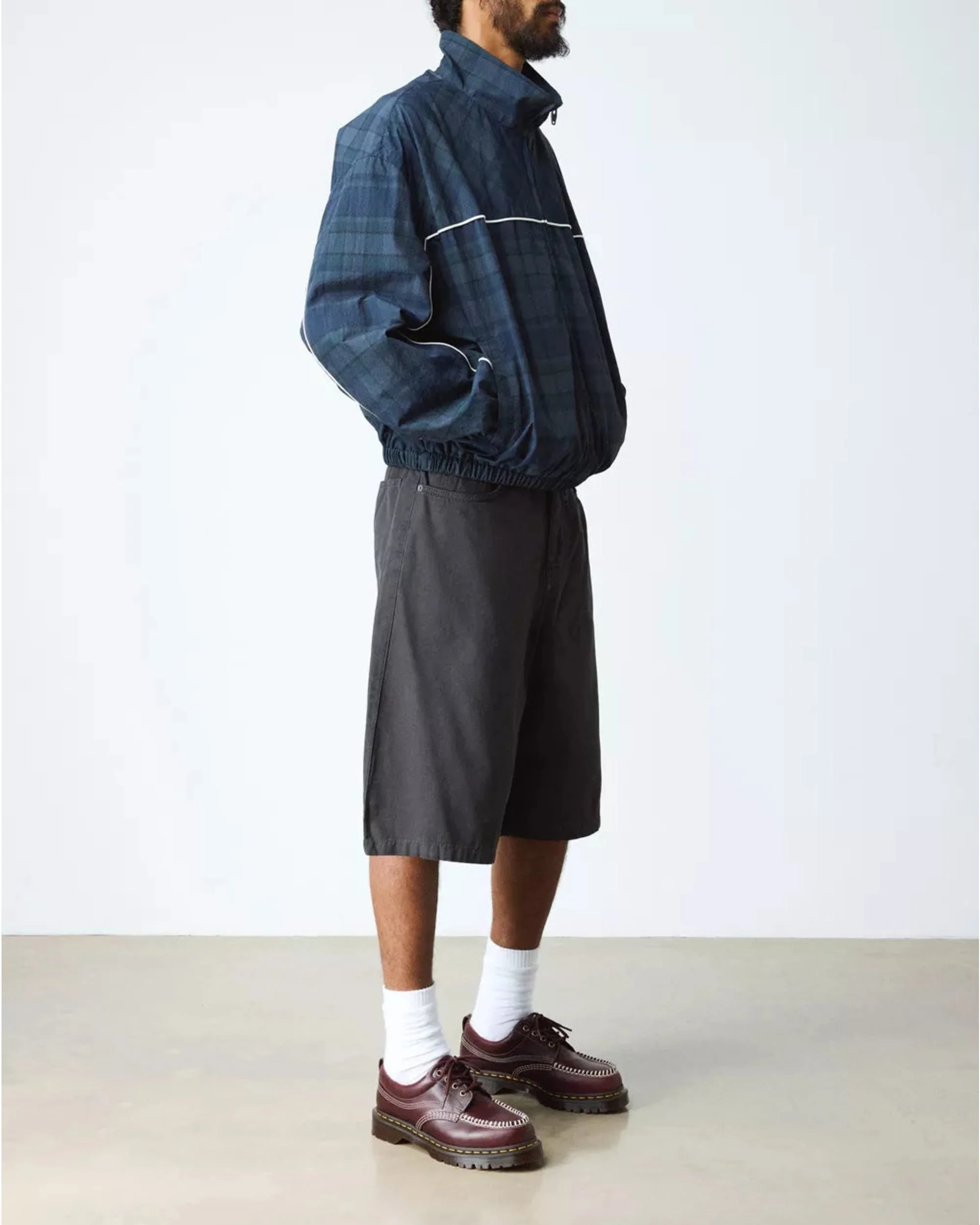 Dr. Martens Lowell Moc Toe Shoes - Cherry - Image 2