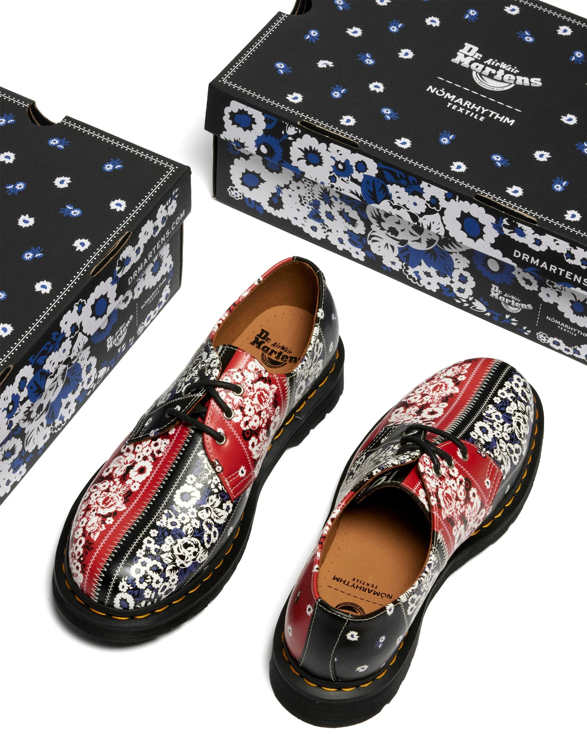 DR. MARTENS X NOMARHYTHM TEXTILE 1461 - Image 9