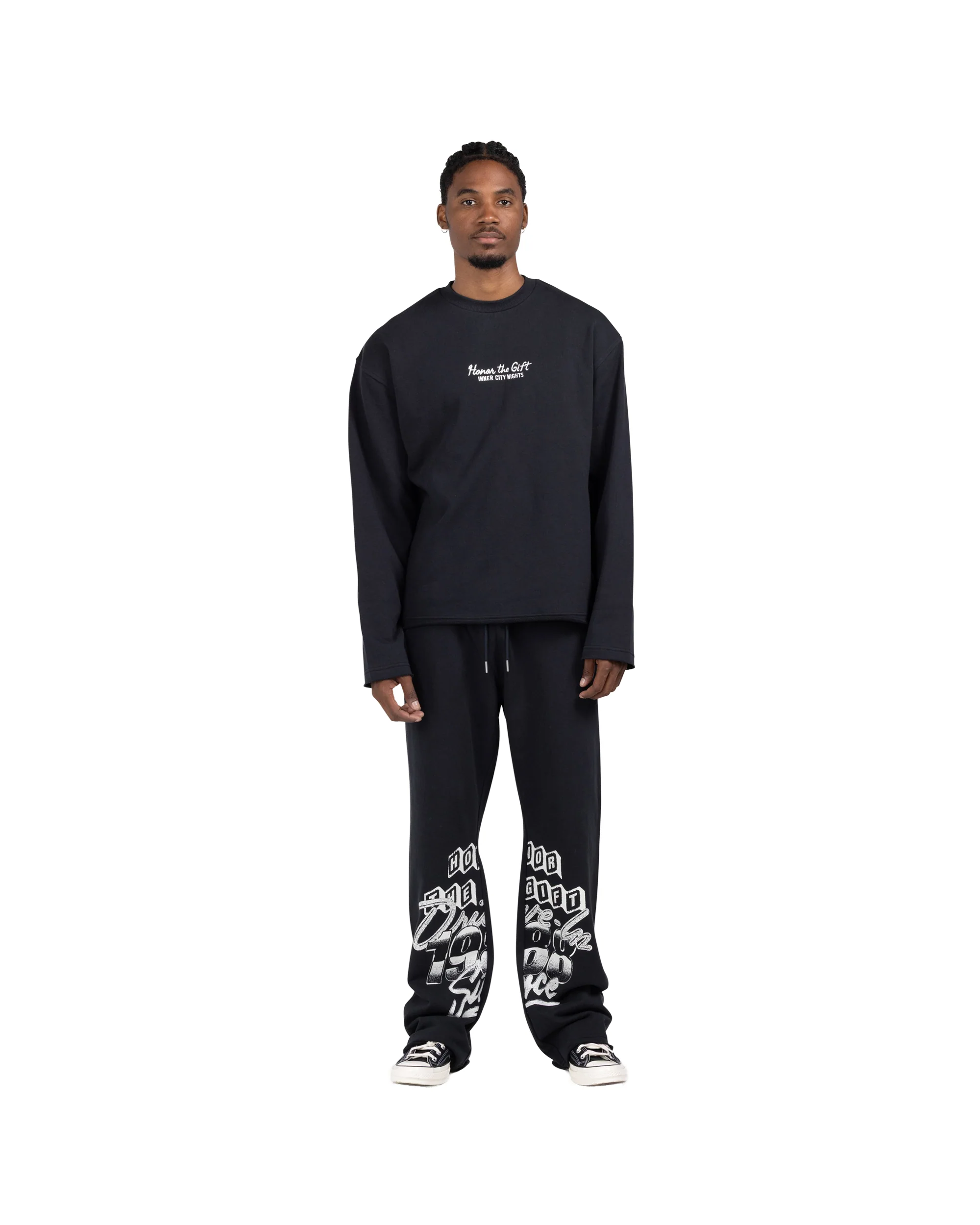 Drive In Sweats - Black - Image 2