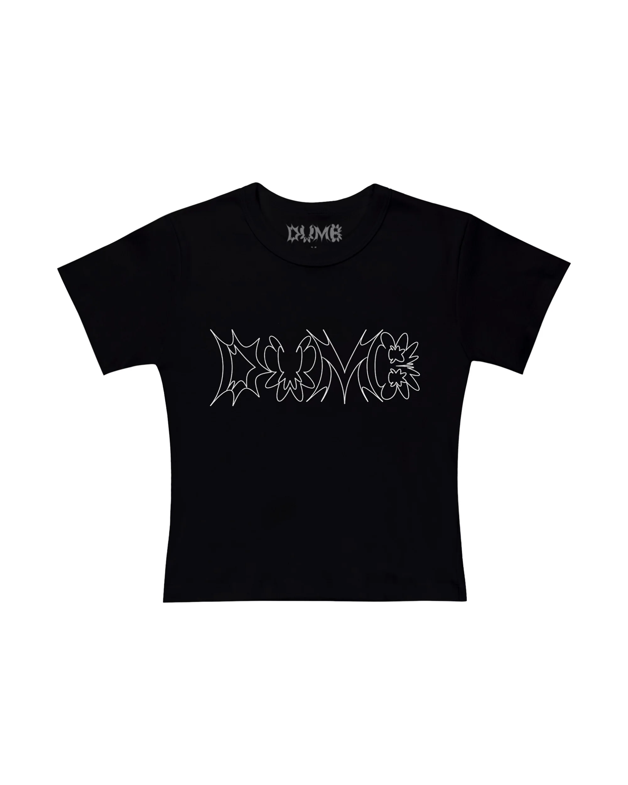 DUMB LOGO BABY TEE (BLACK)