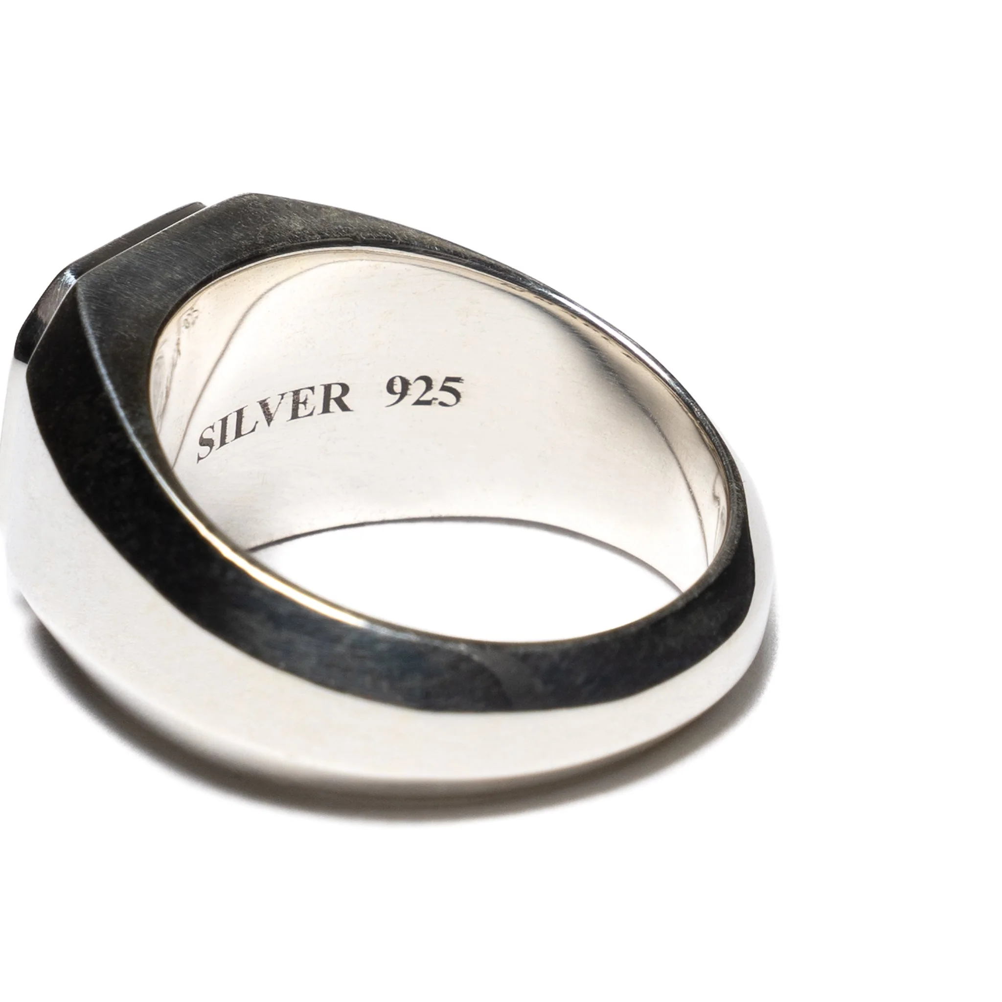 Duppy Signet Ring Silver/Abalone - Image 9