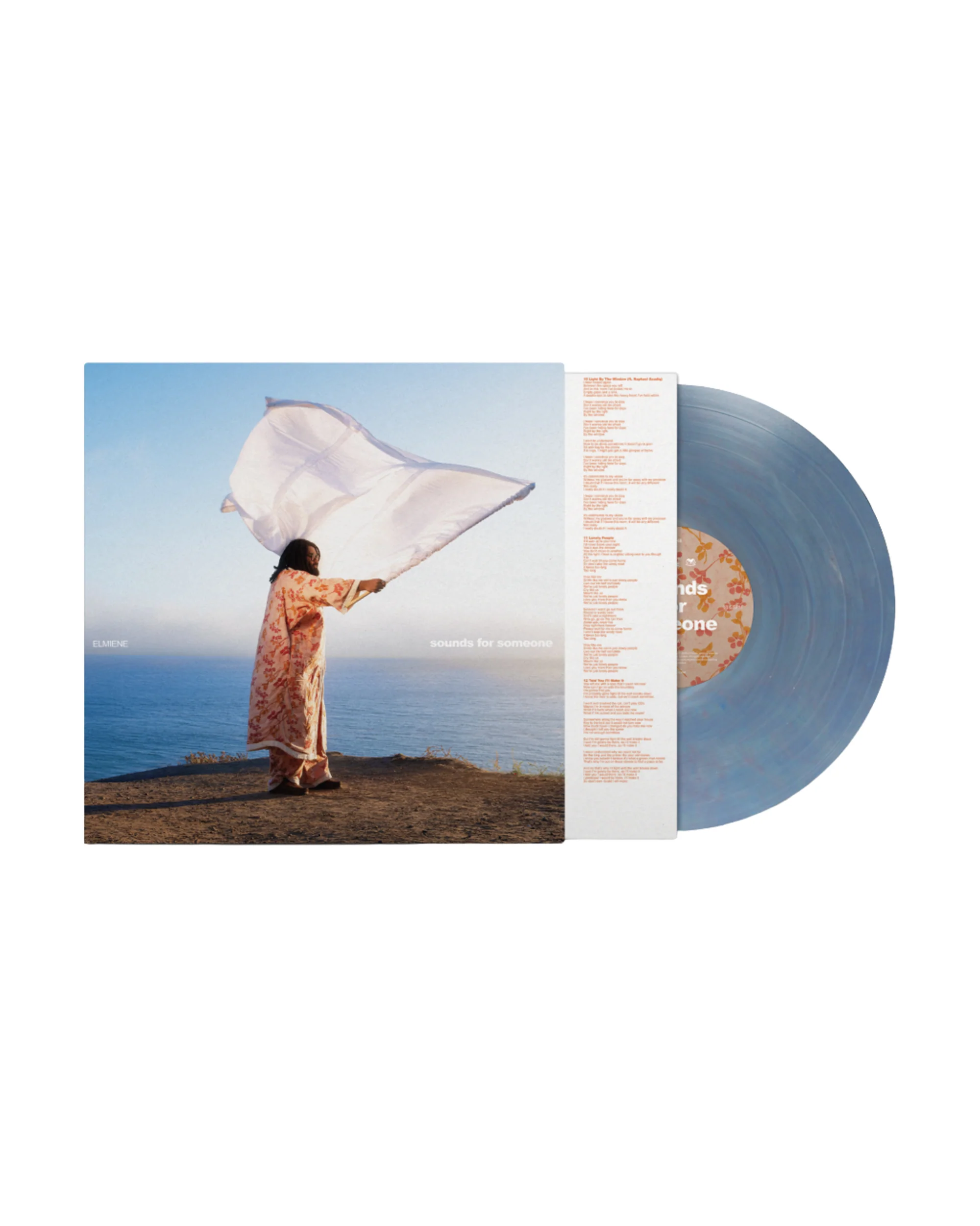 Elmiene - sounds for someone (1LP Blue Vinyl)