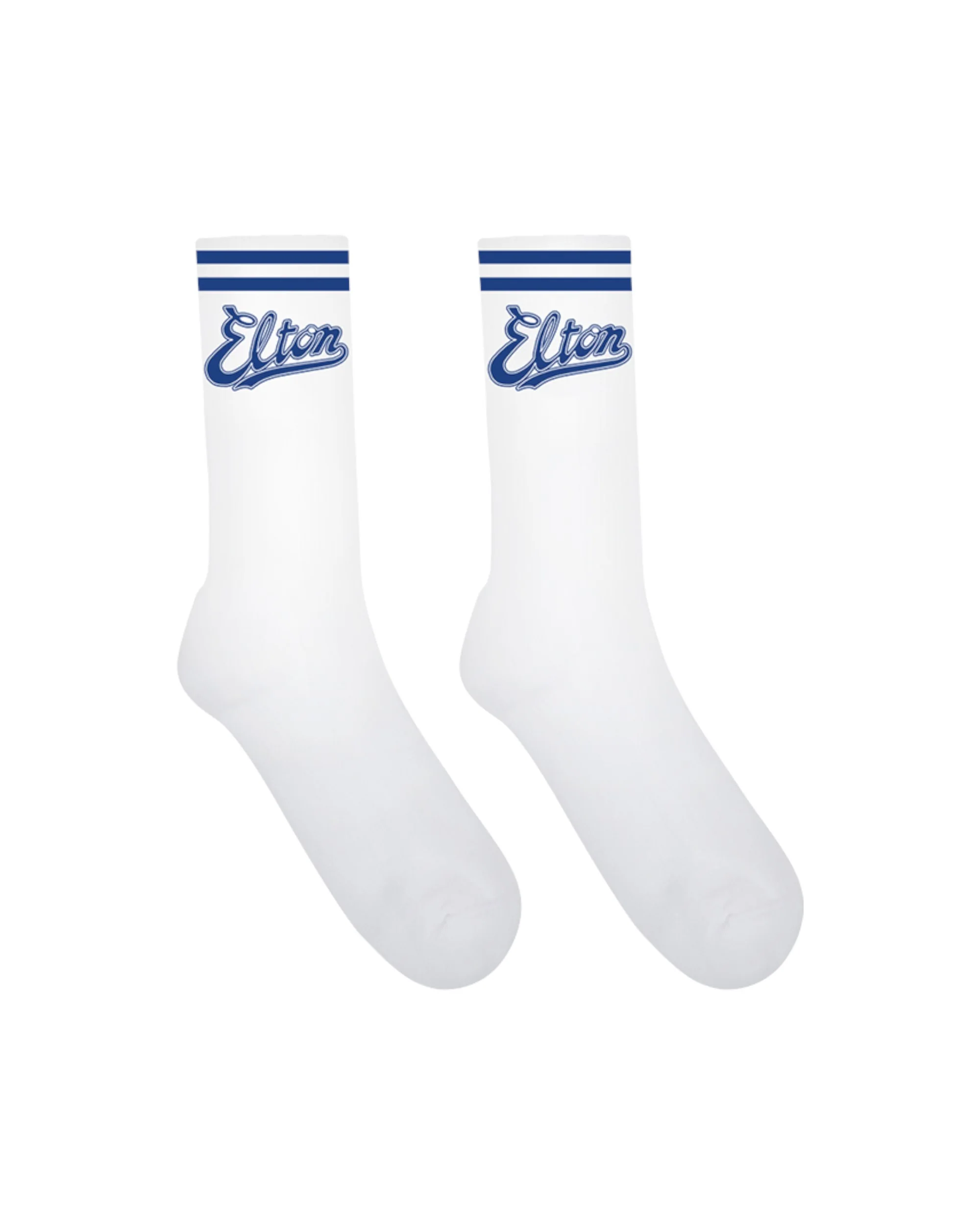Elton Live In LA White Socks