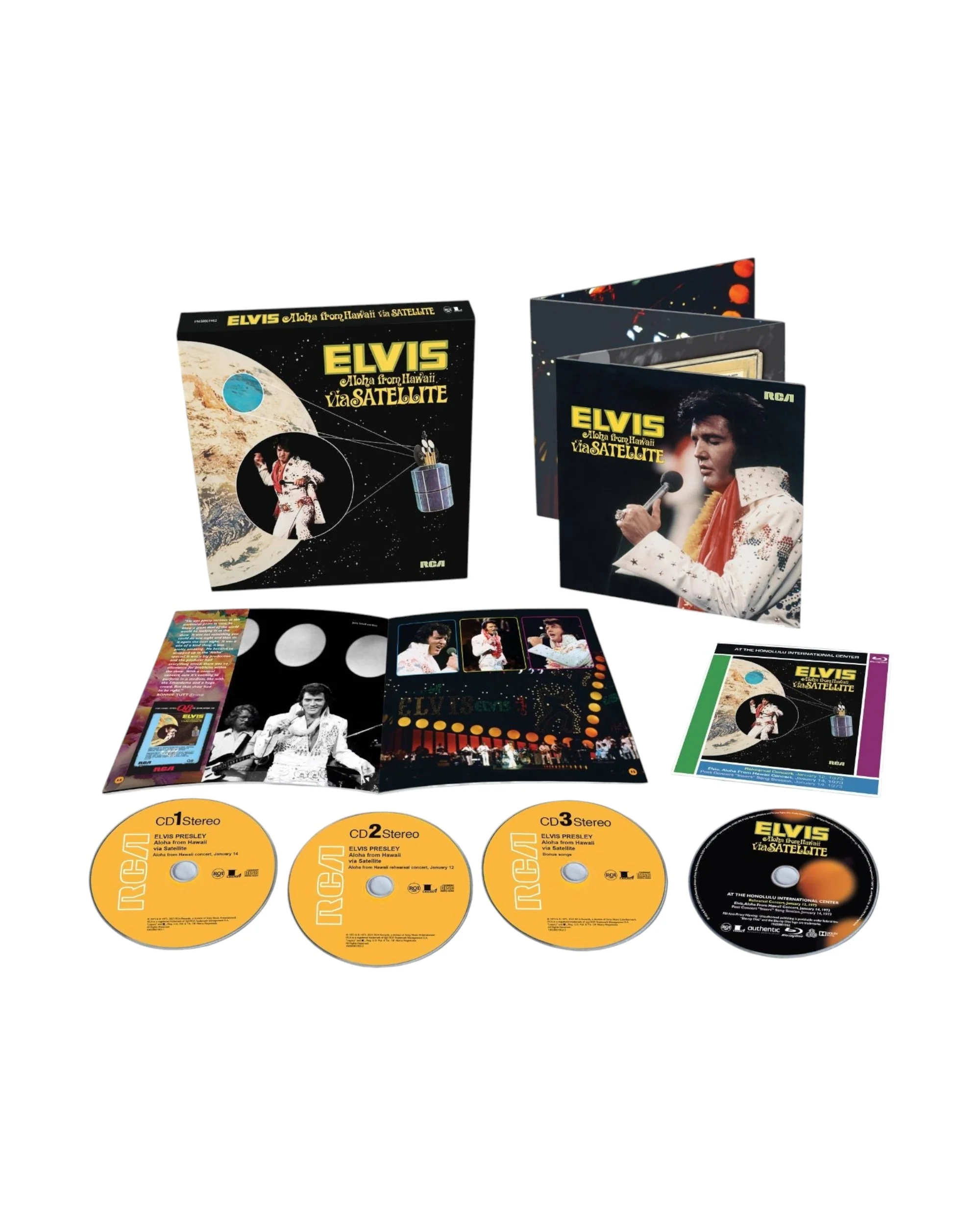 Elvis Aloha From Hawaii Via Satellite 3 CD/Bluray Box Set - Image 2