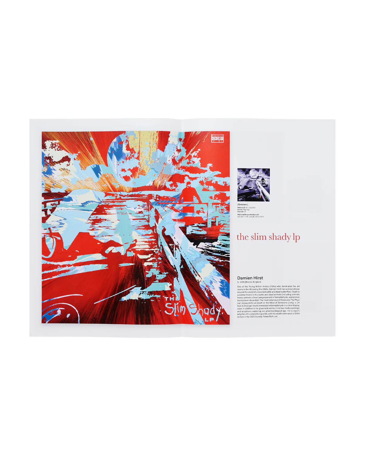 Eminem - The Slim Shady LP by Damien Hirst Gallery Vinyl - Image 9