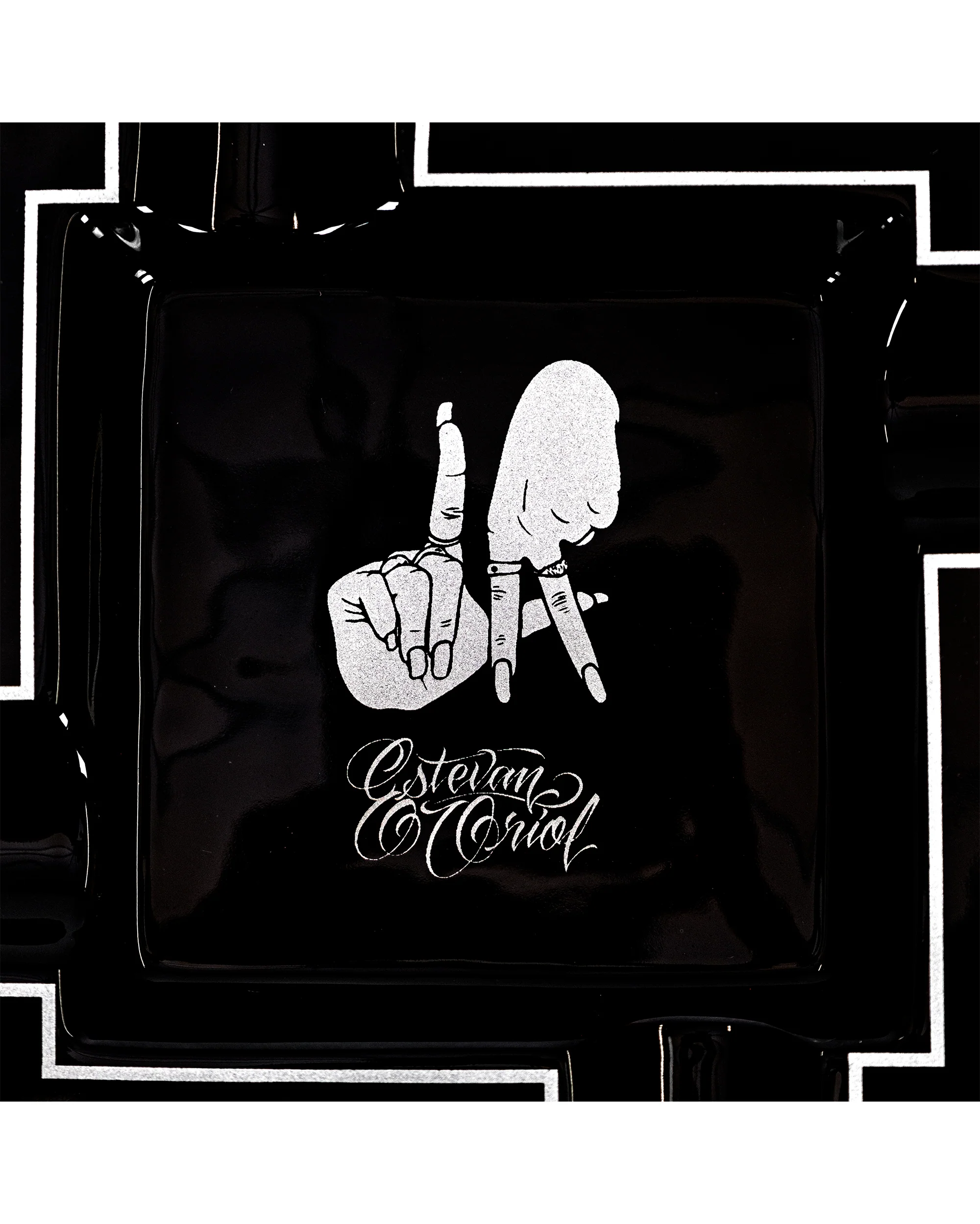 Estevan Oriol  "L.A Fingers Oversized Ash Tray" - Image 5