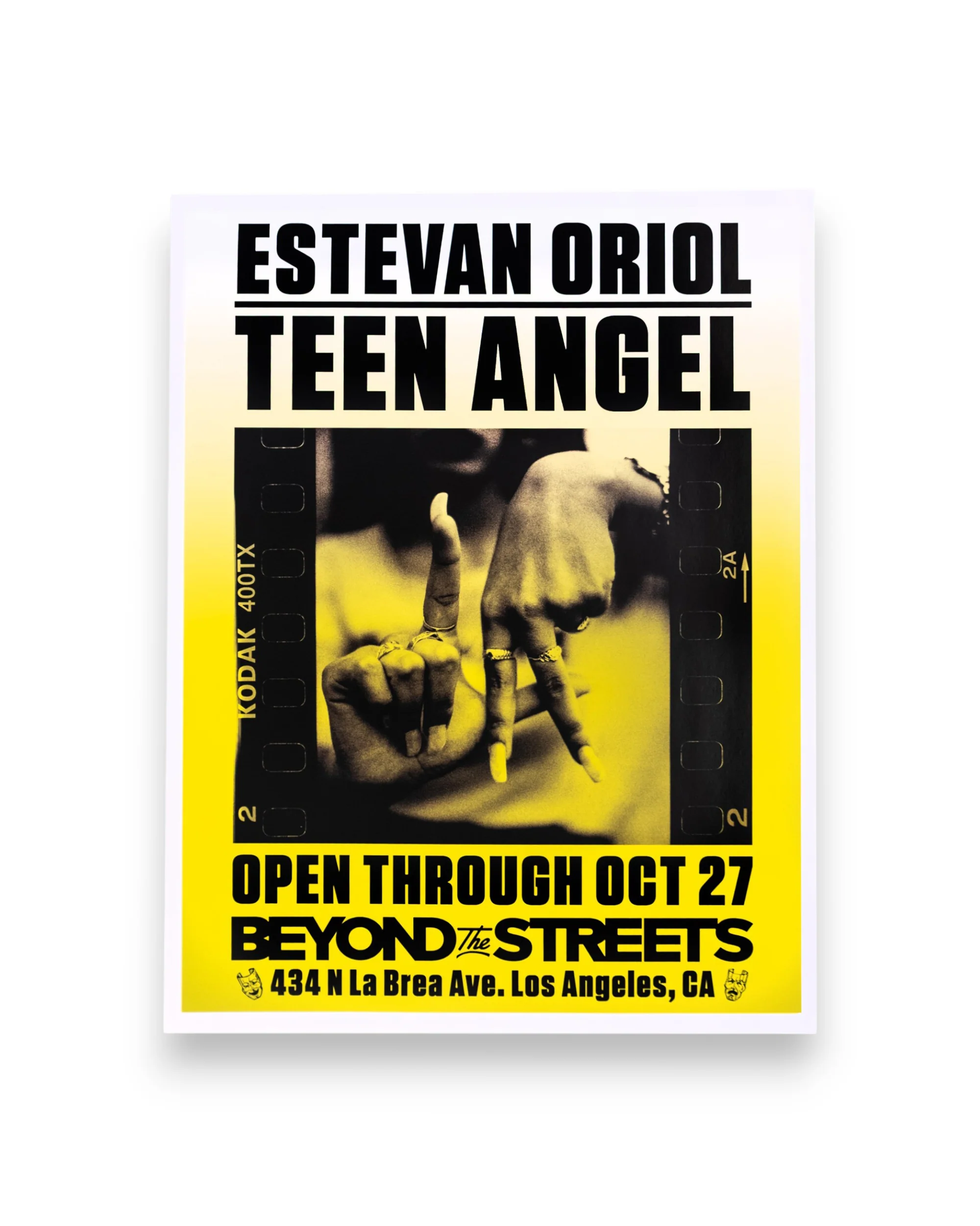 Estevan Oriol x Teen Angel "Dedicated To You (LA Hands)" Show Poster