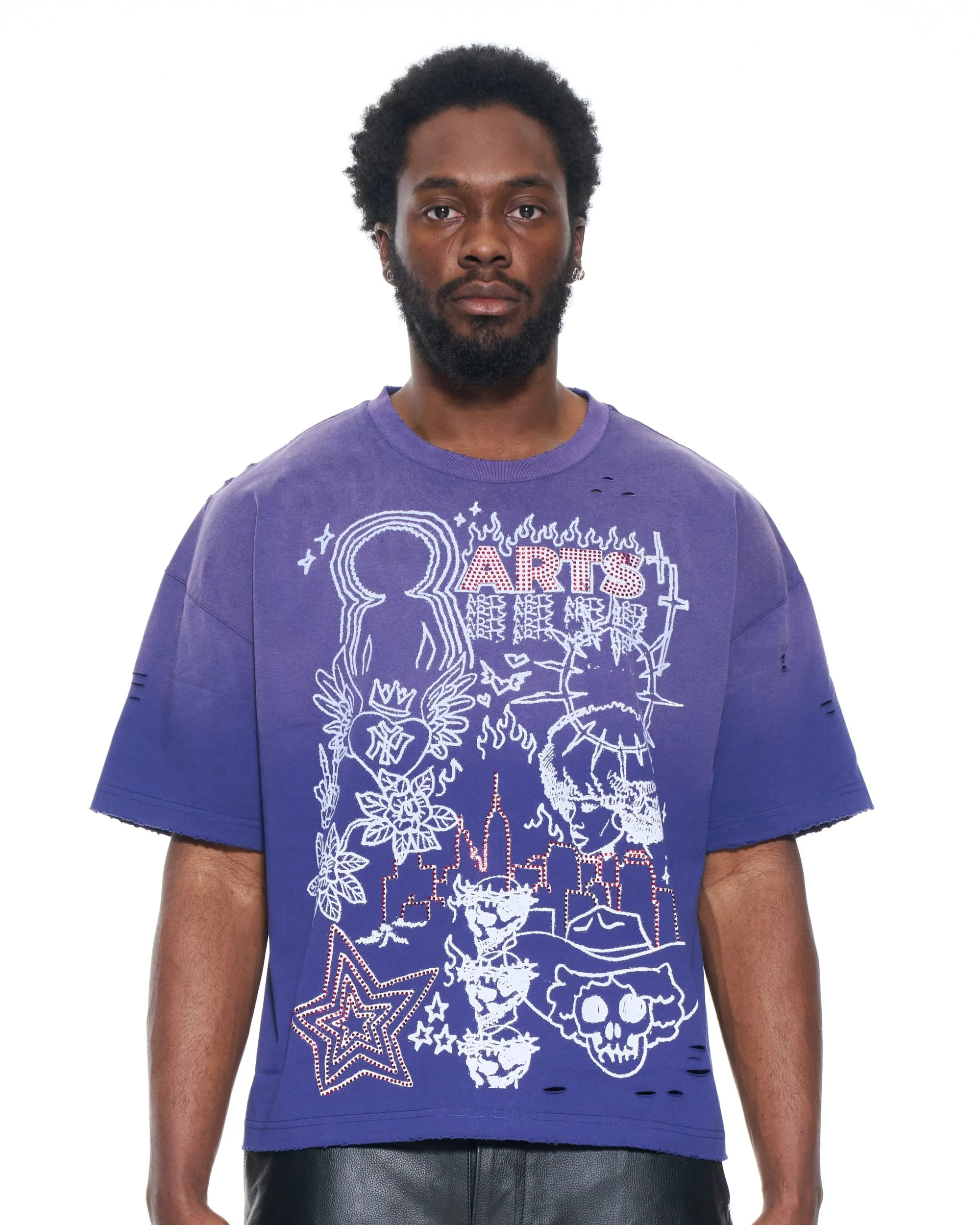 Eternal Vice Rhinestone Shirt - Image 4