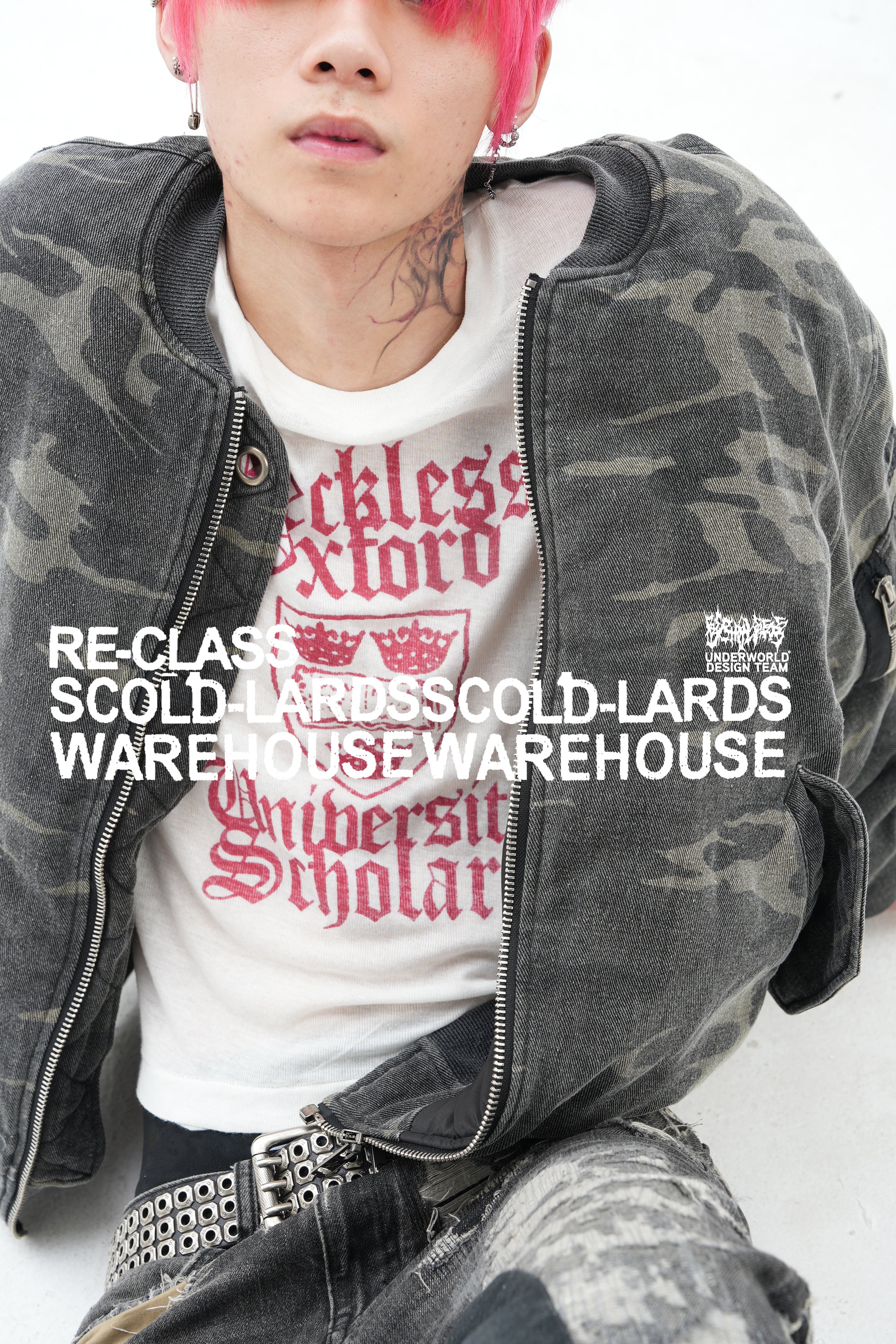 EVERYDAY BOMBER WASHED WOODLAND CAMO - Image 16