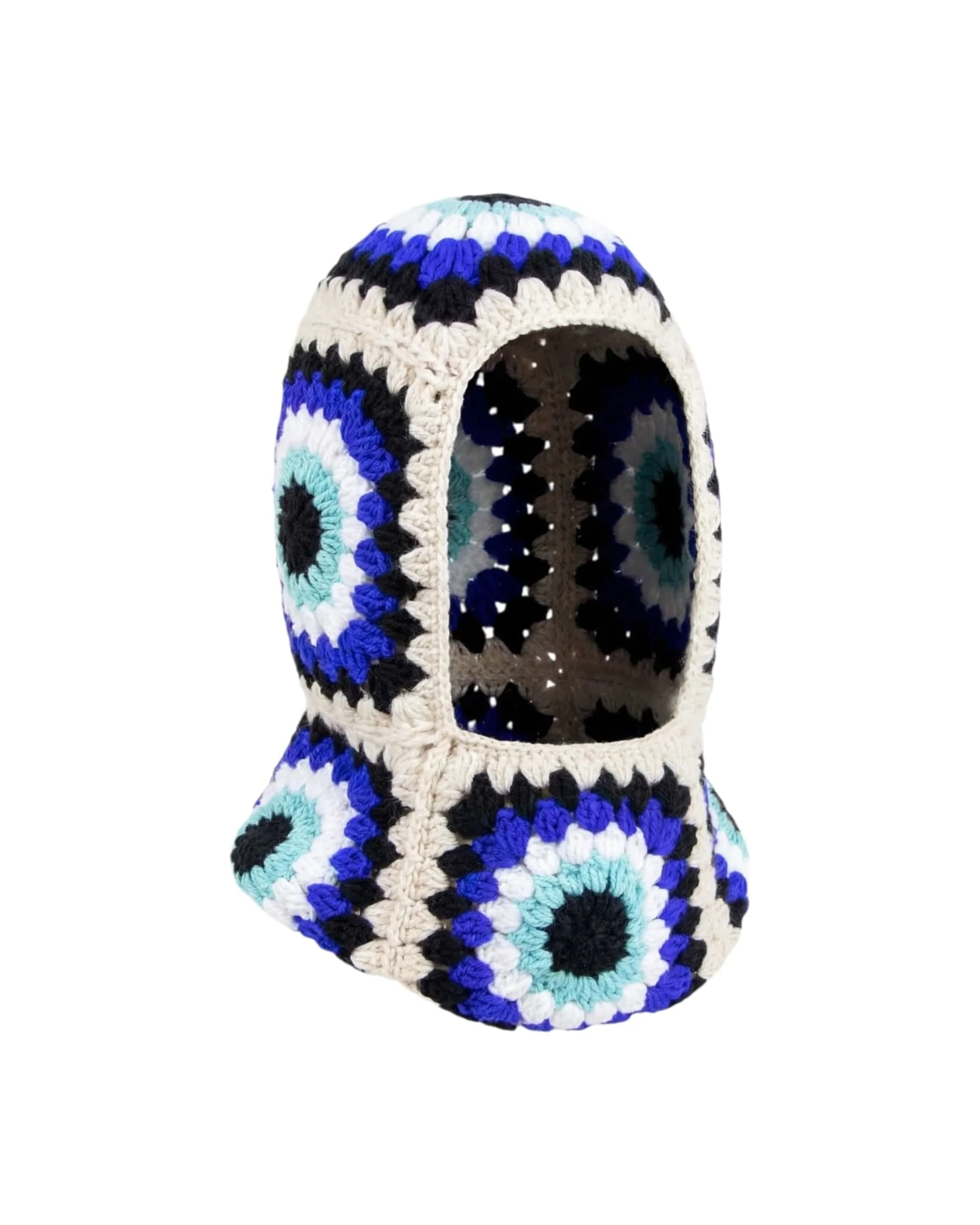 Evil Eye Crochet Hood