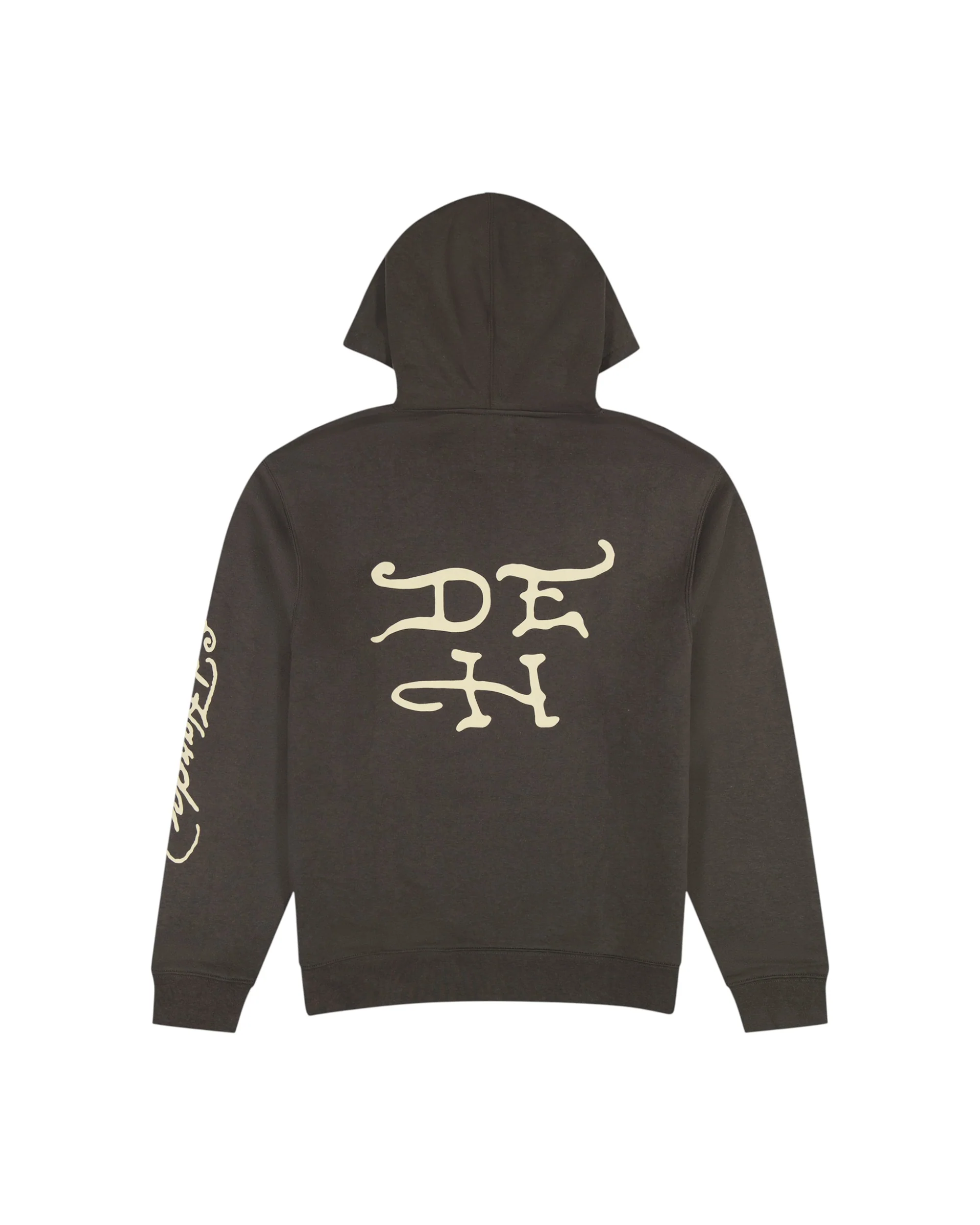 Exploding Skull Charcoal Pullover Hoodie - Image 2