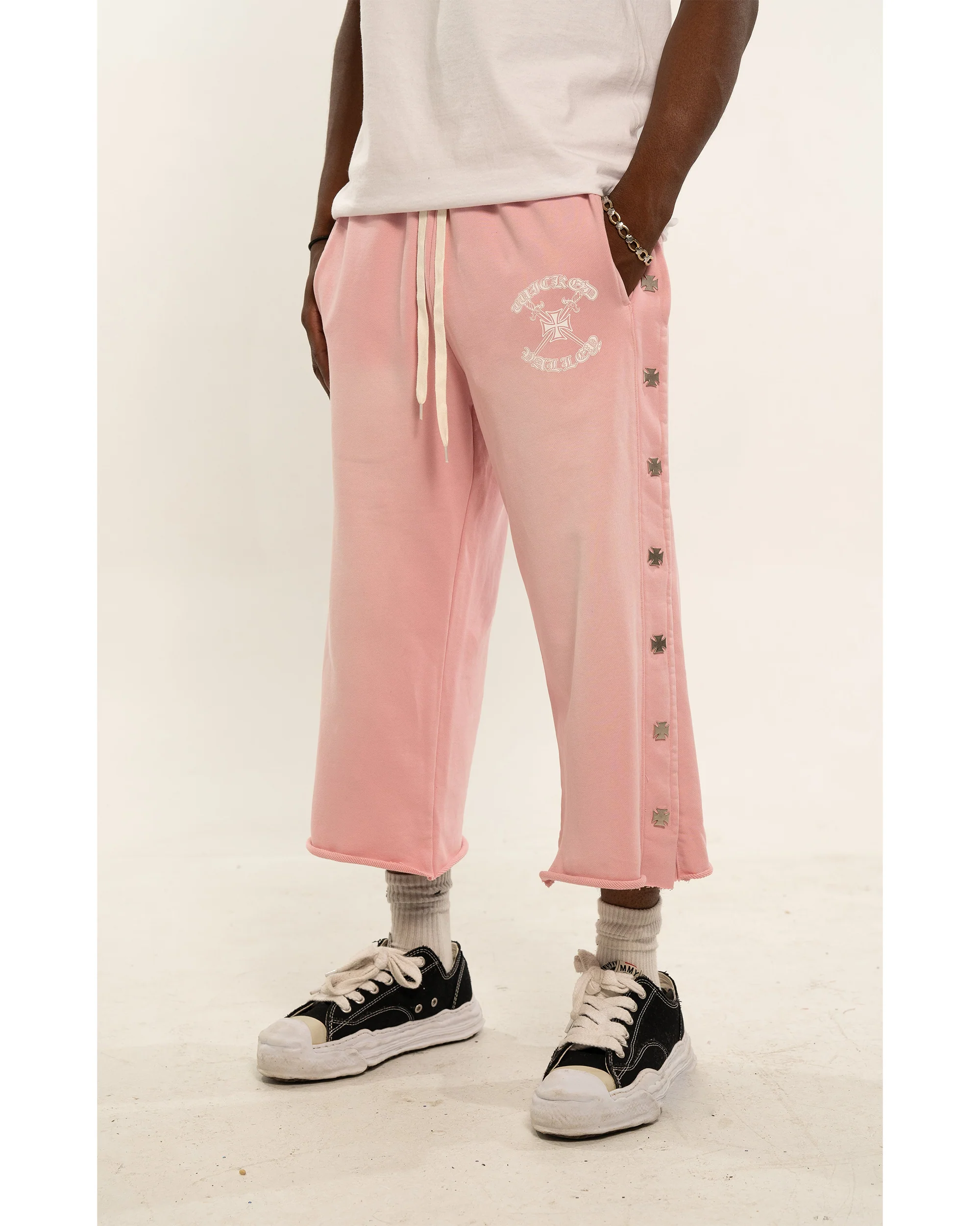 Extra Long Snapshorts (Pink) - Image 3