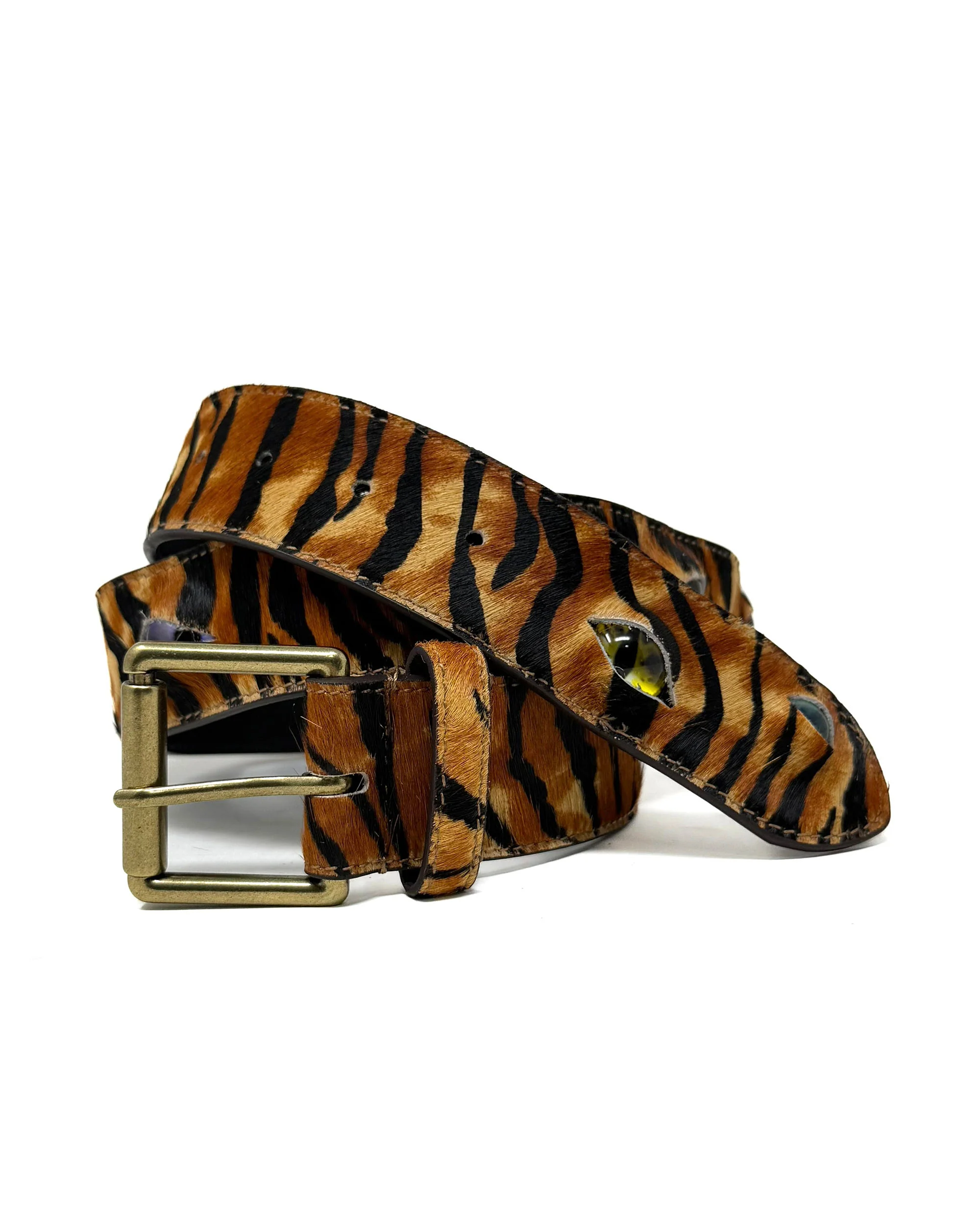 Eyeball Belt - Tiger Print - Image 4