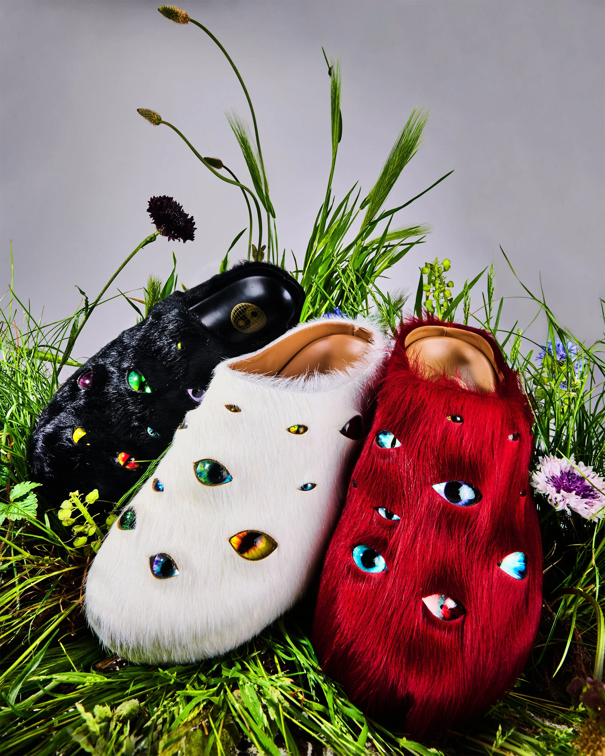 Eyeball Mules - Black - Image 7