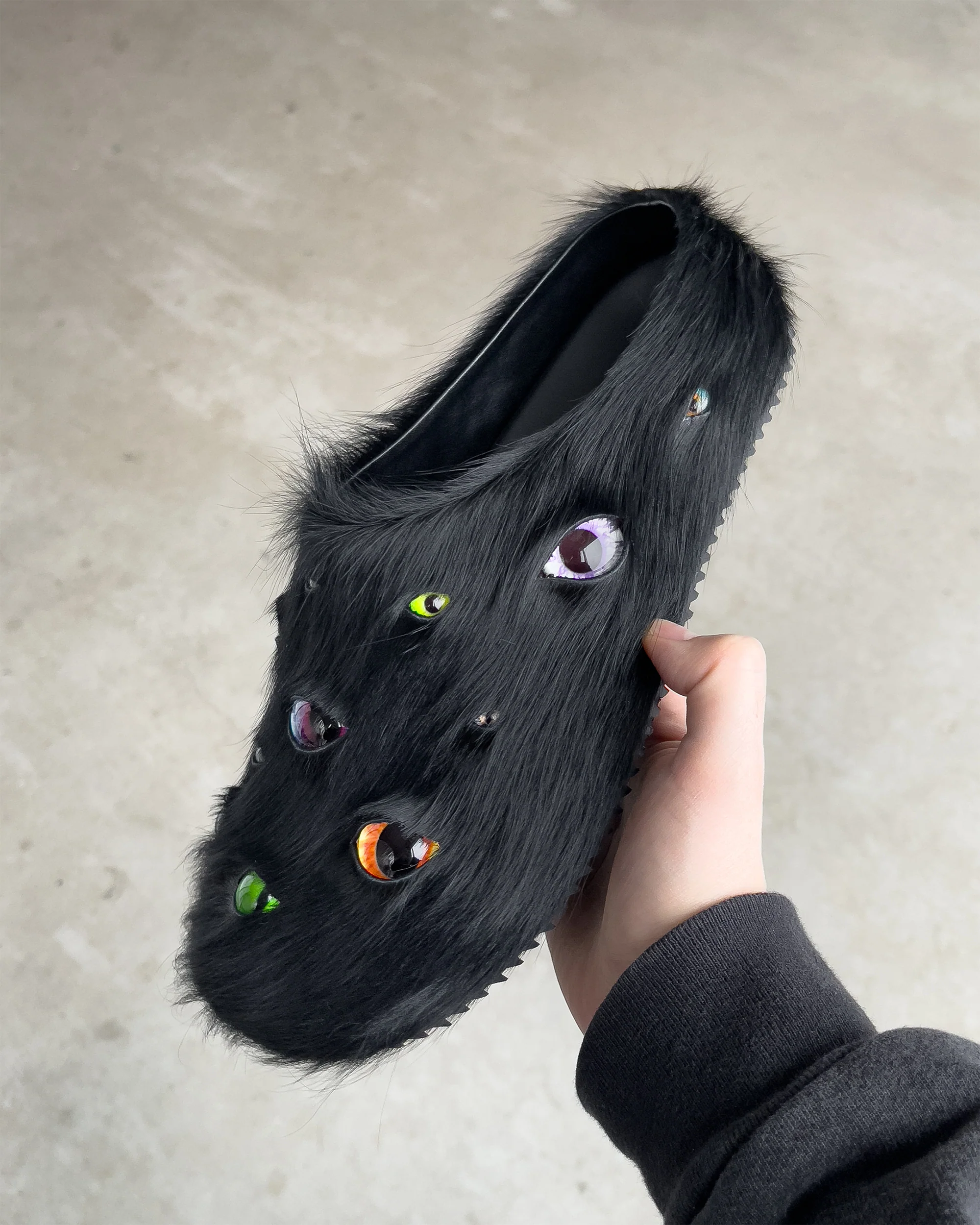 Eyeball Mules - Black - Image 8