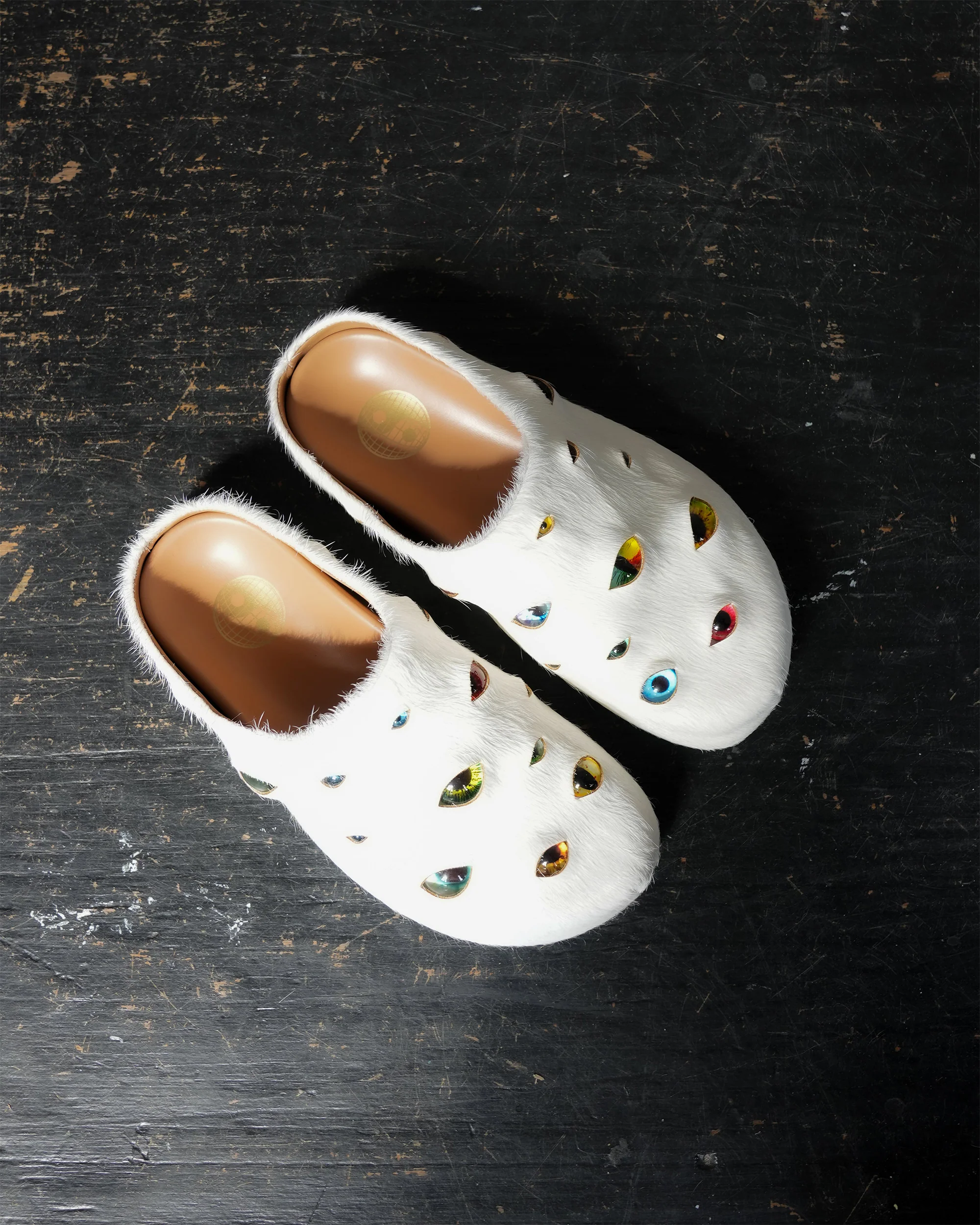 Eyeball Mules - White - Image 4