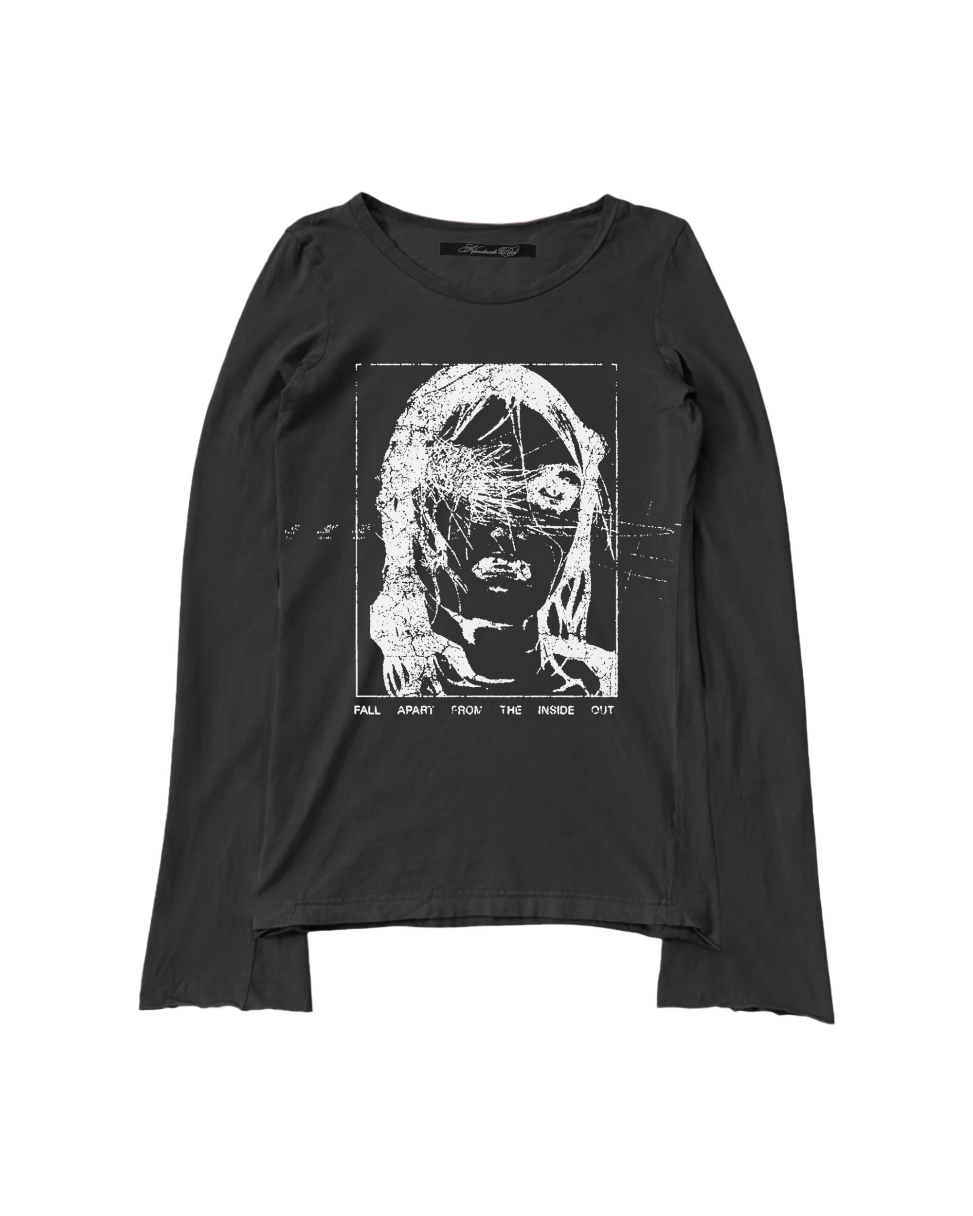 FALL APART LONG SLEEVE - Black