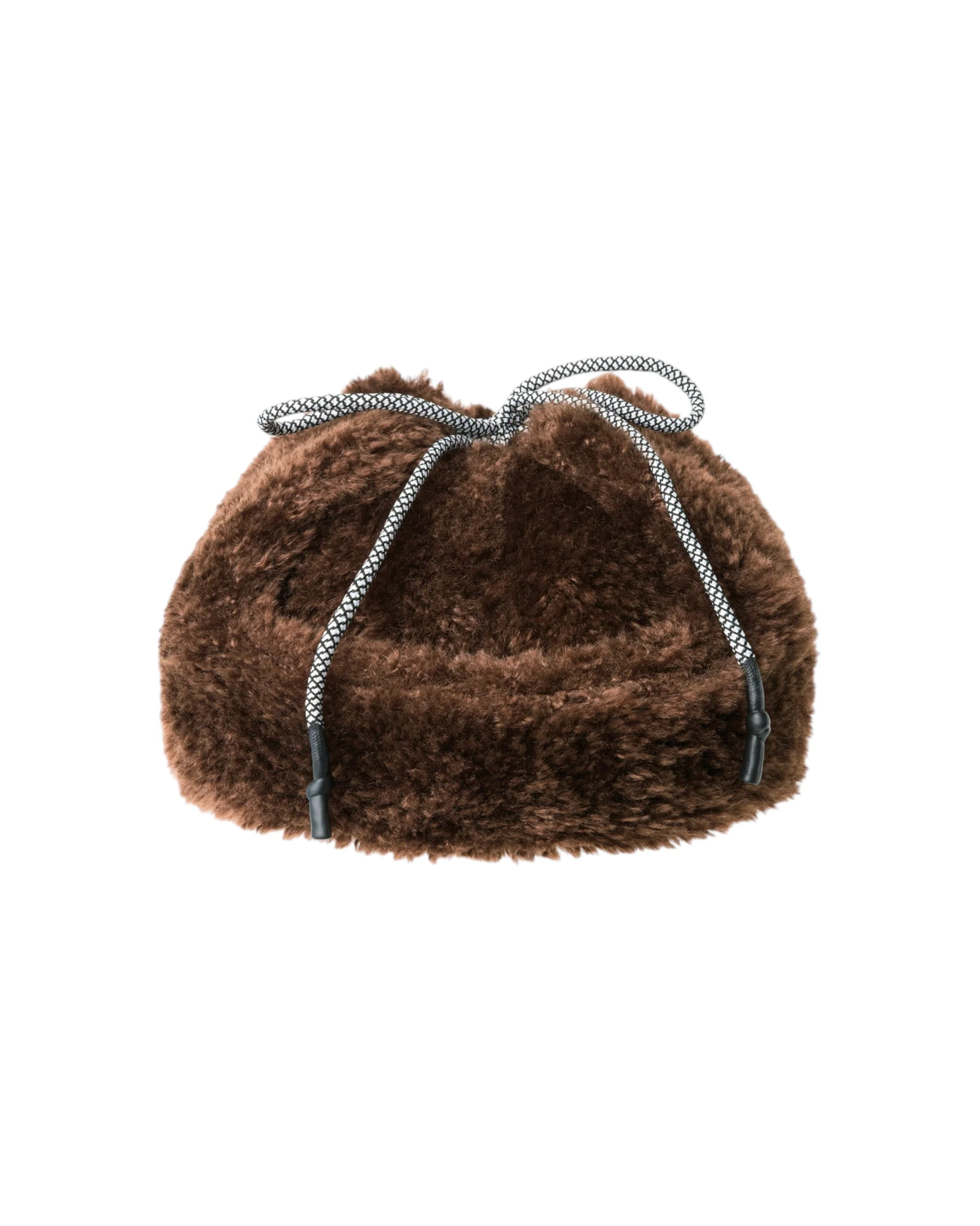 Faux Shearling Utility Flap Cap - Image 12