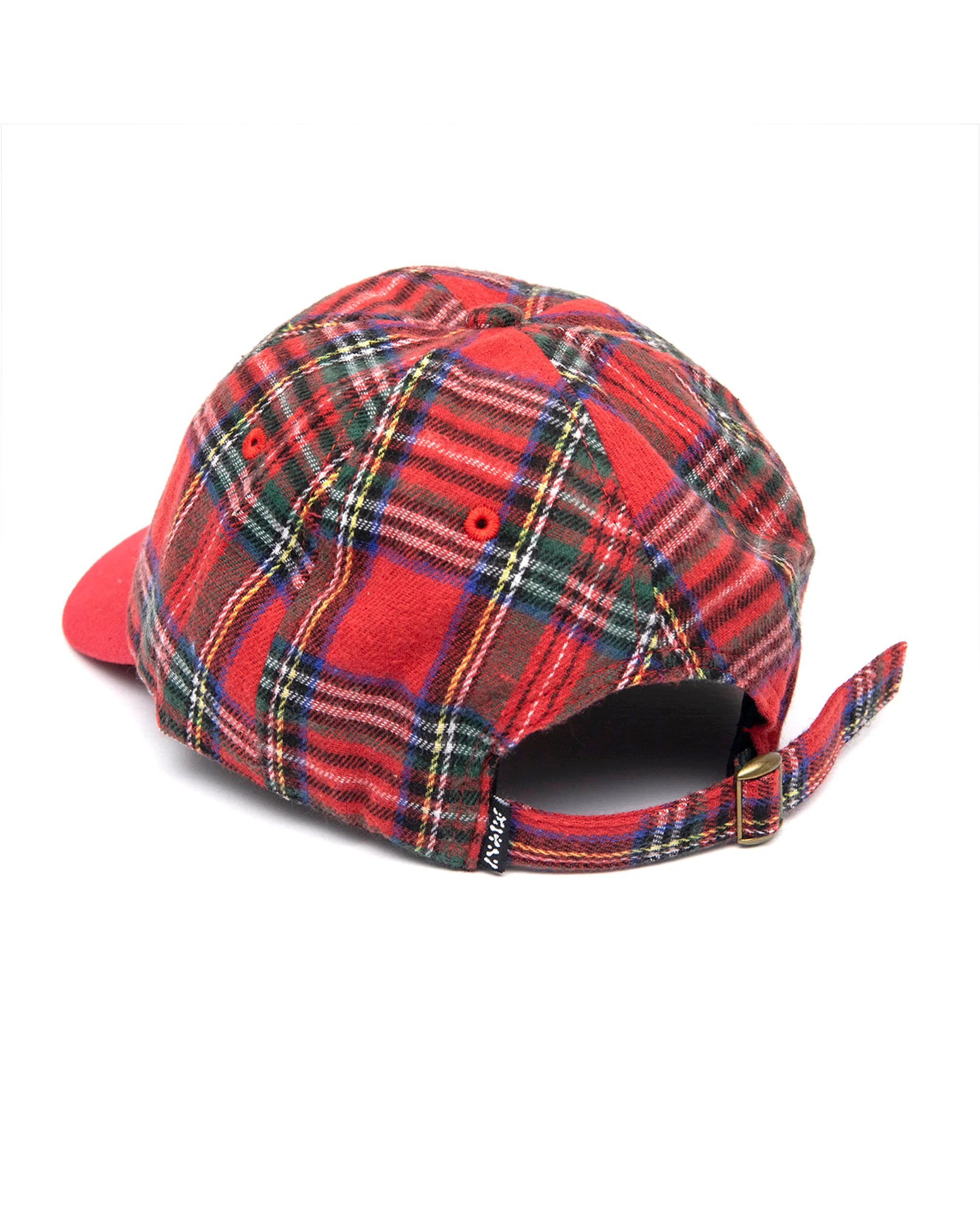 filthy® classic plaid hat (red) - Image 2