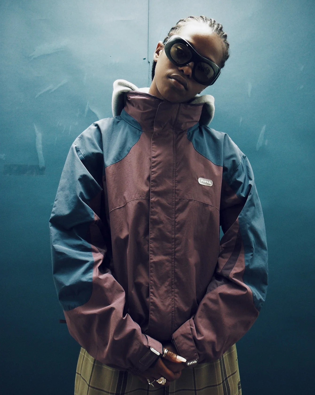 filthy® spring windbreaker (burgundy) - Image 7