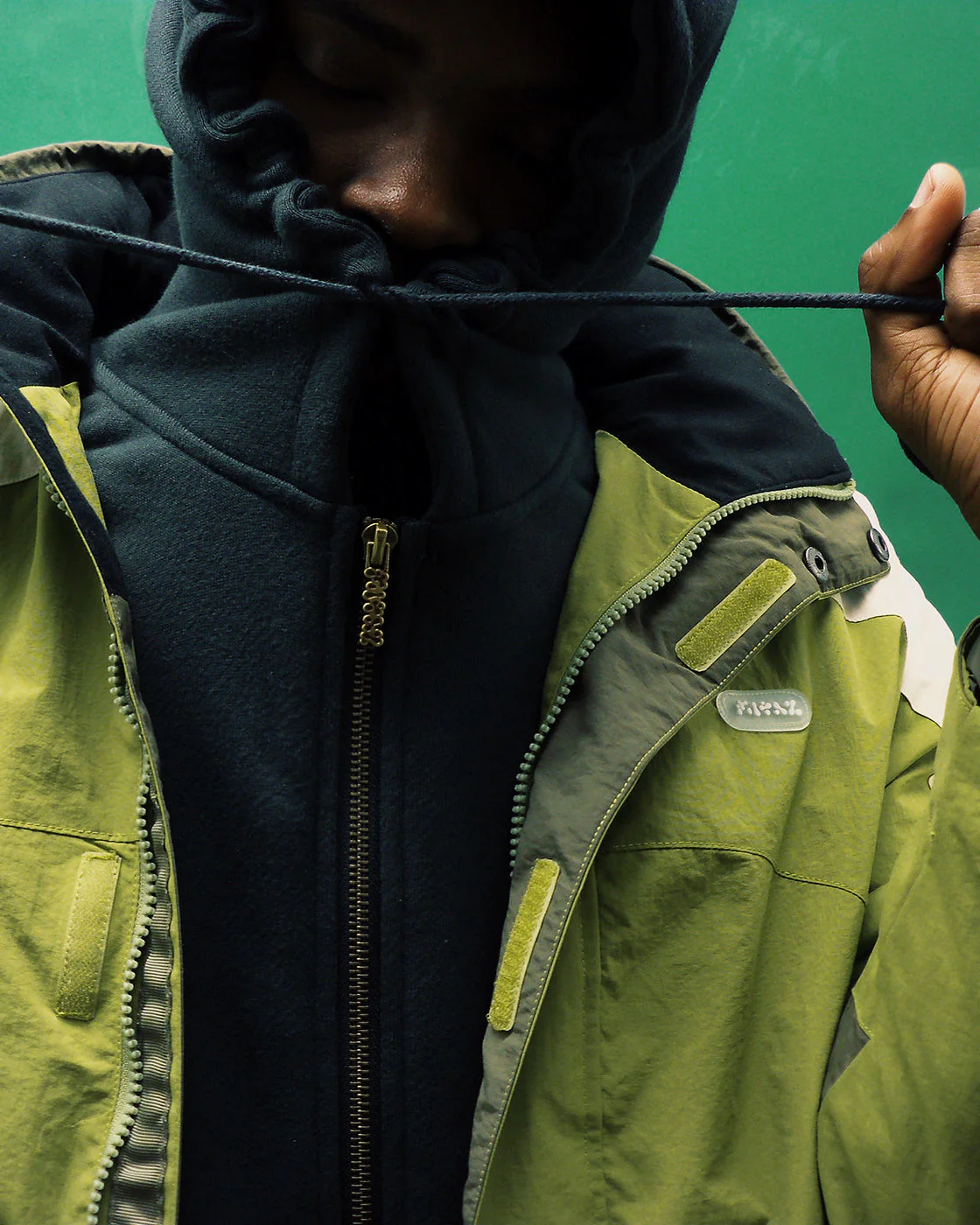filthy® spring windbreaker (lime) - Image 9