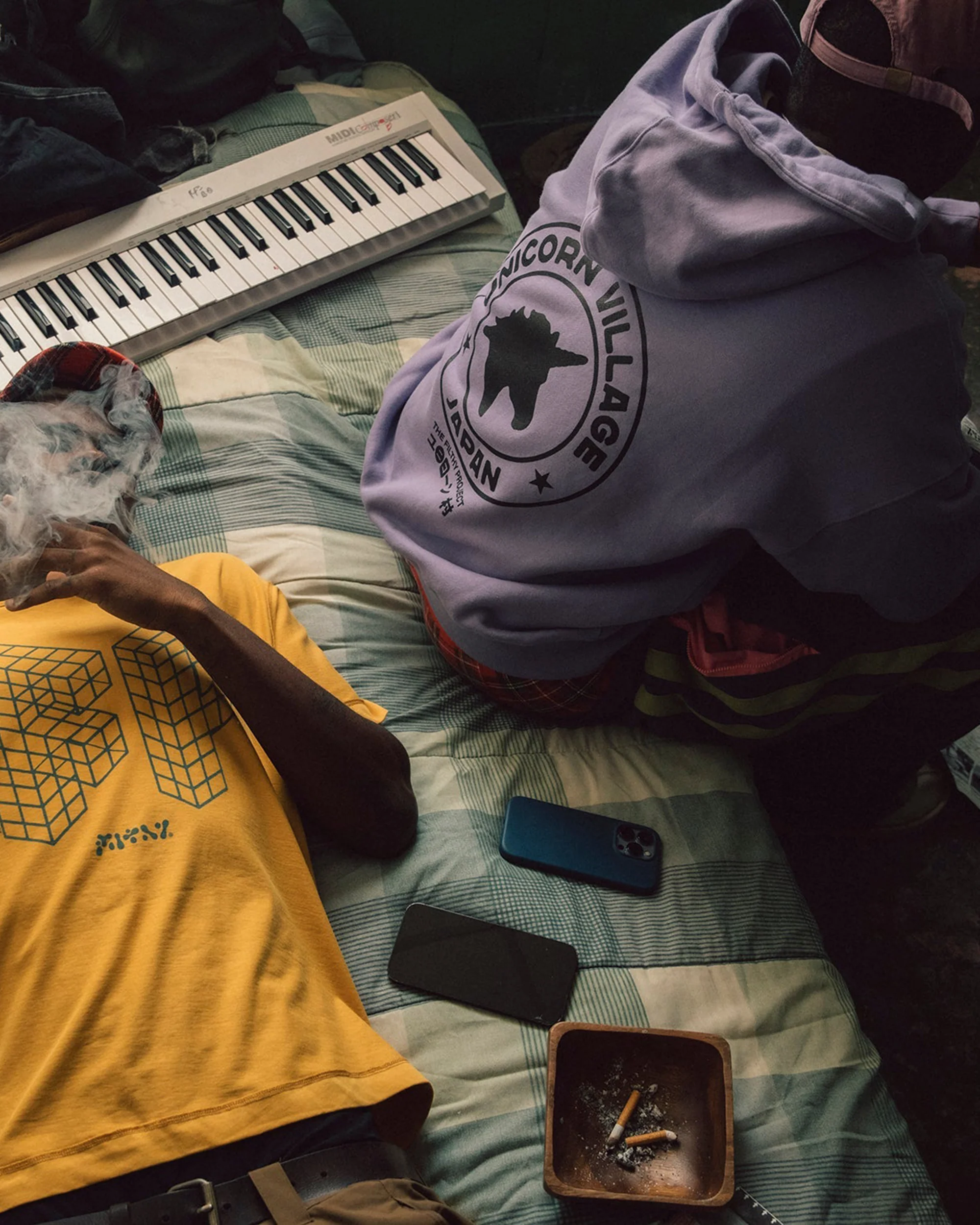 filthy® x Unicorn Village Zip-Up (Lavender) - Image 8