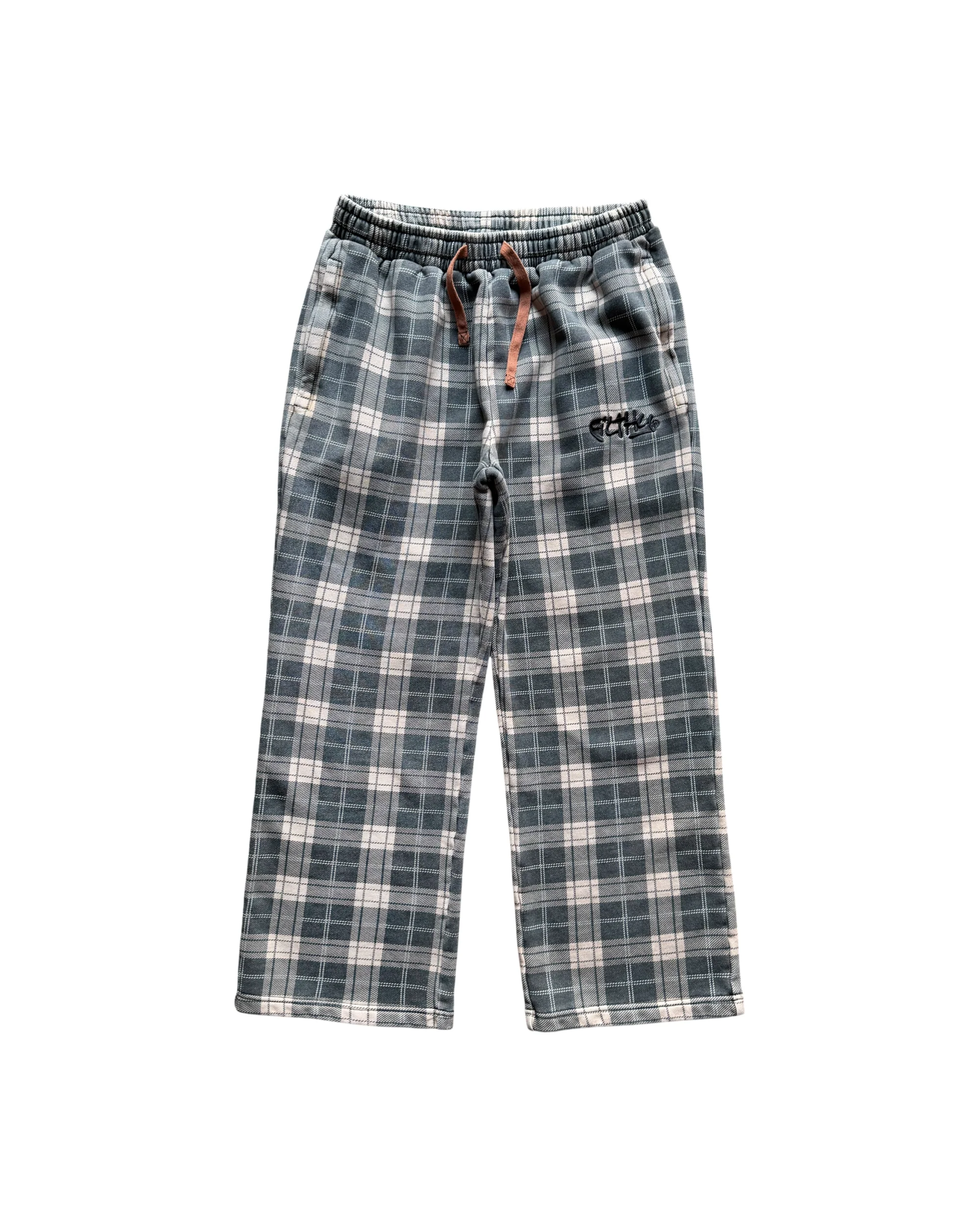 Filthy® Faded Plaid Sweatpants V2