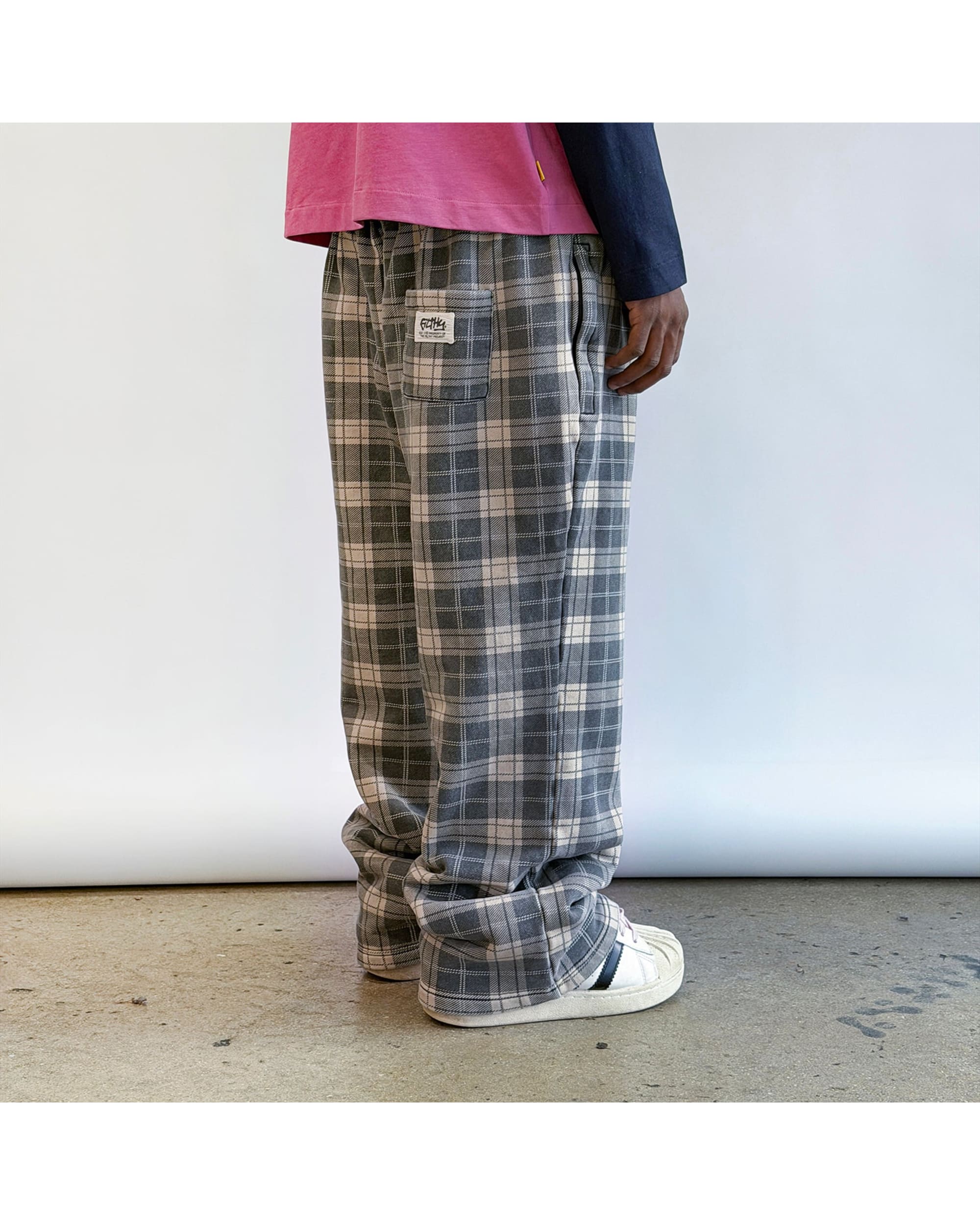 Filthy® Faded Plaid Sweatpants V2 - Image 2