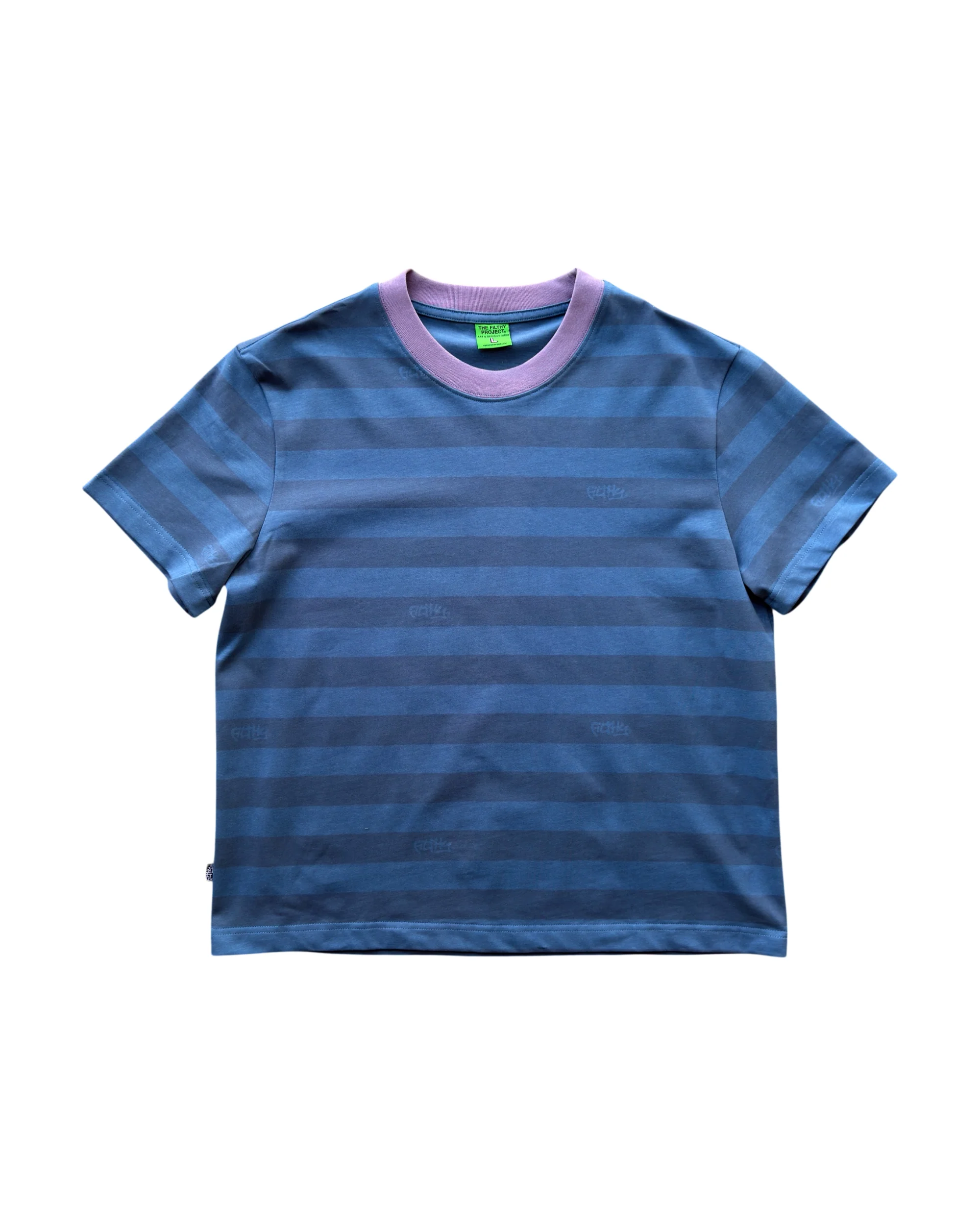 Filthy® Faded Stripe Tee - Indigo