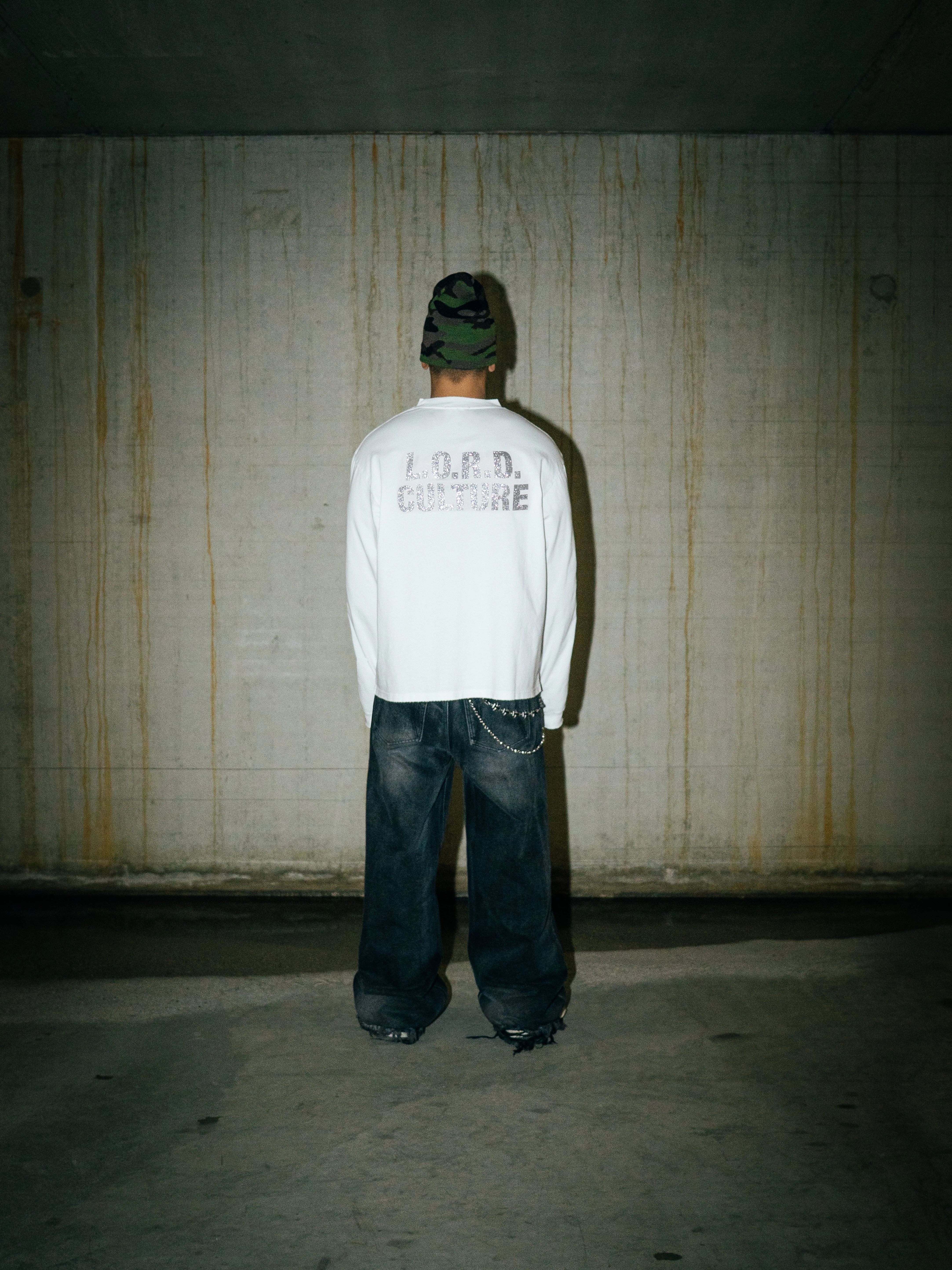 FLAME LONG SLEEVE - WHITE - Image 10