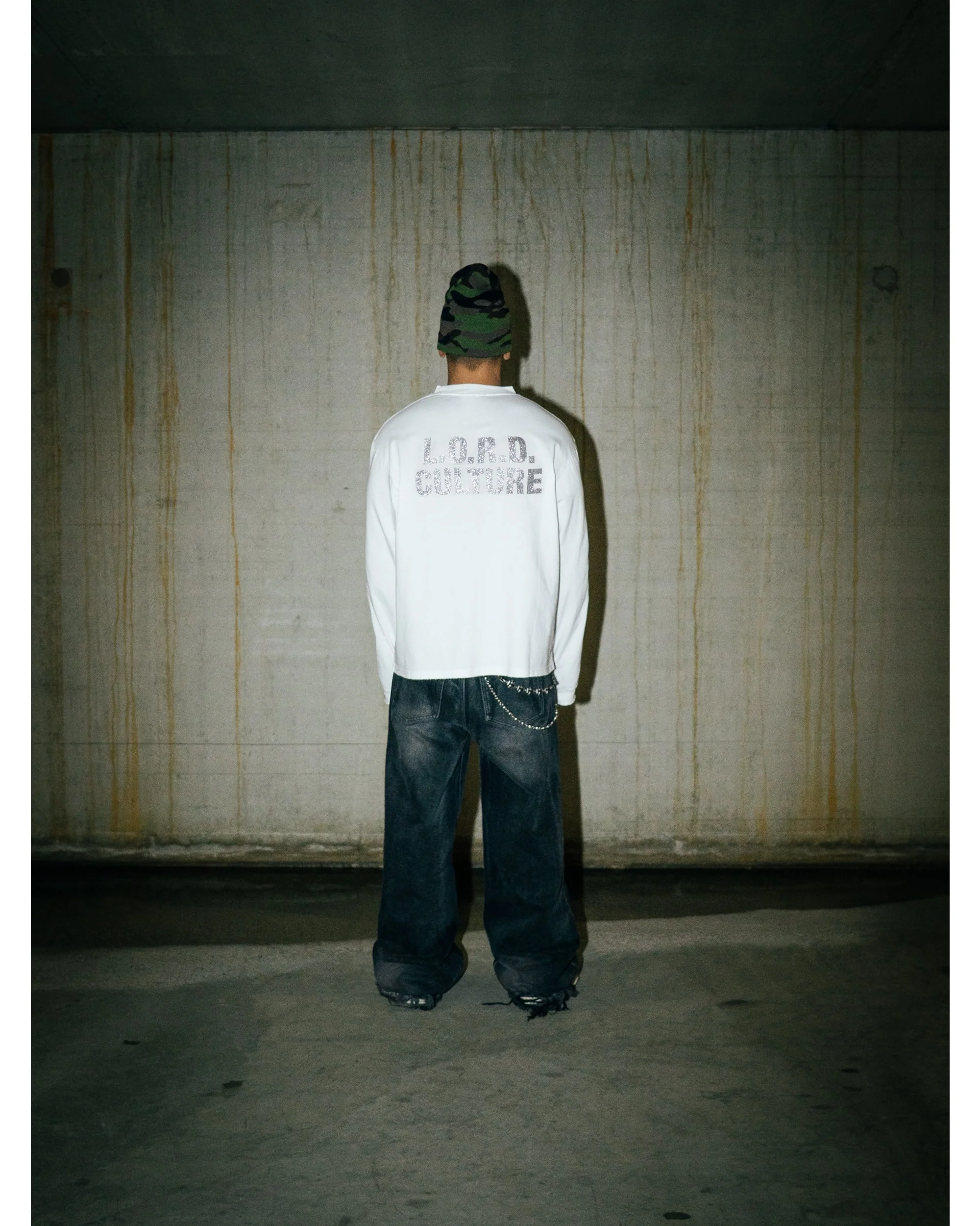 FLAME LONG SLEEVE - WHITE - Image 3