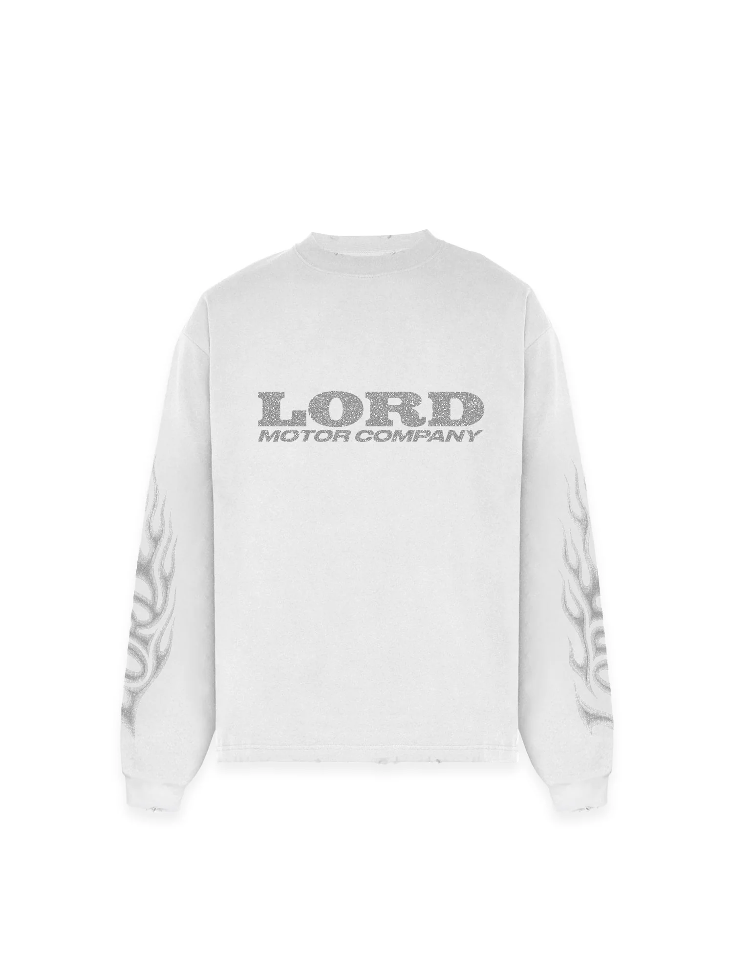 FLAME LONG SLEEVE - WHITE - Image 6