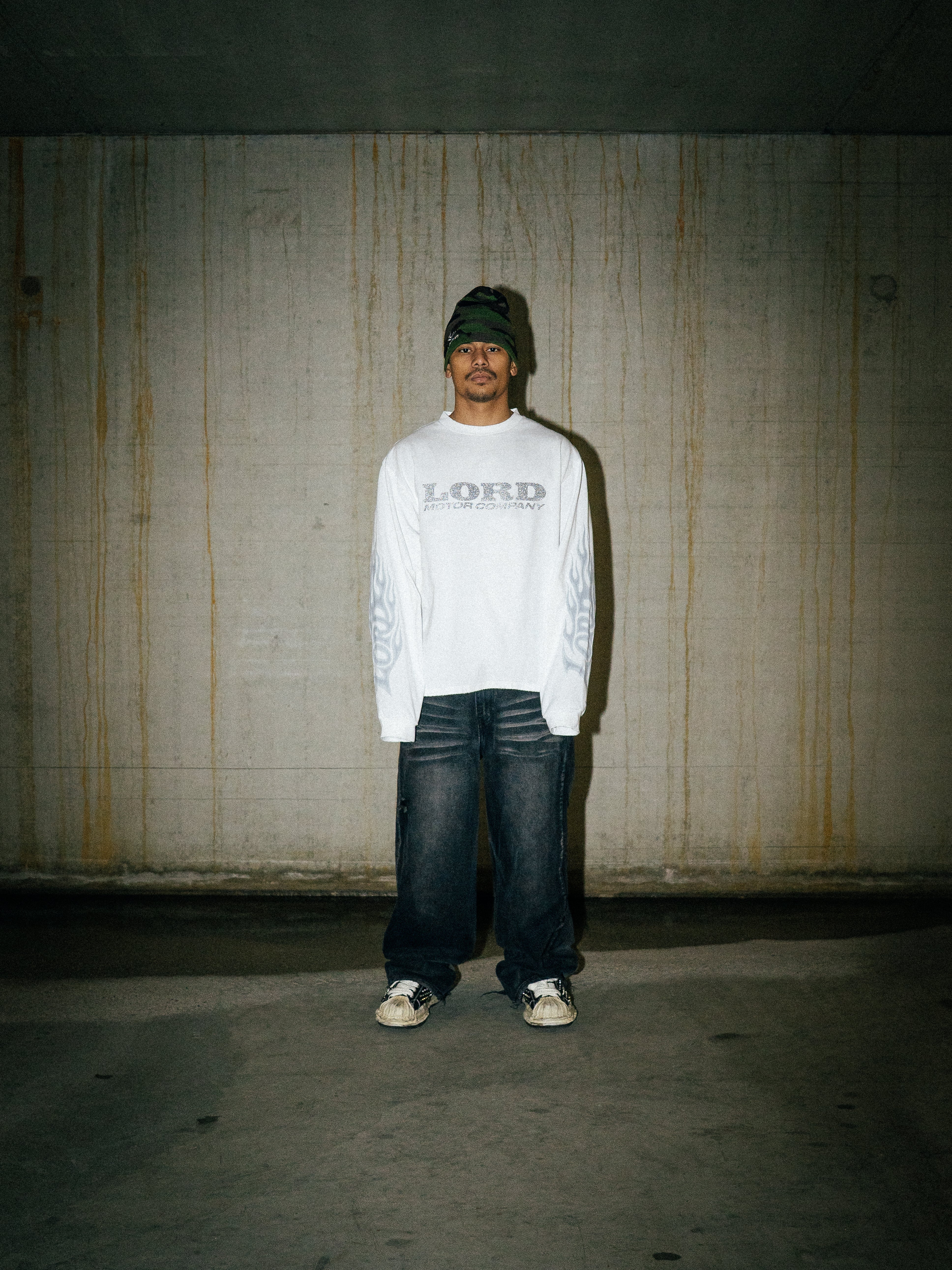 FLAME LONG SLEEVE - WHITE - Image 8