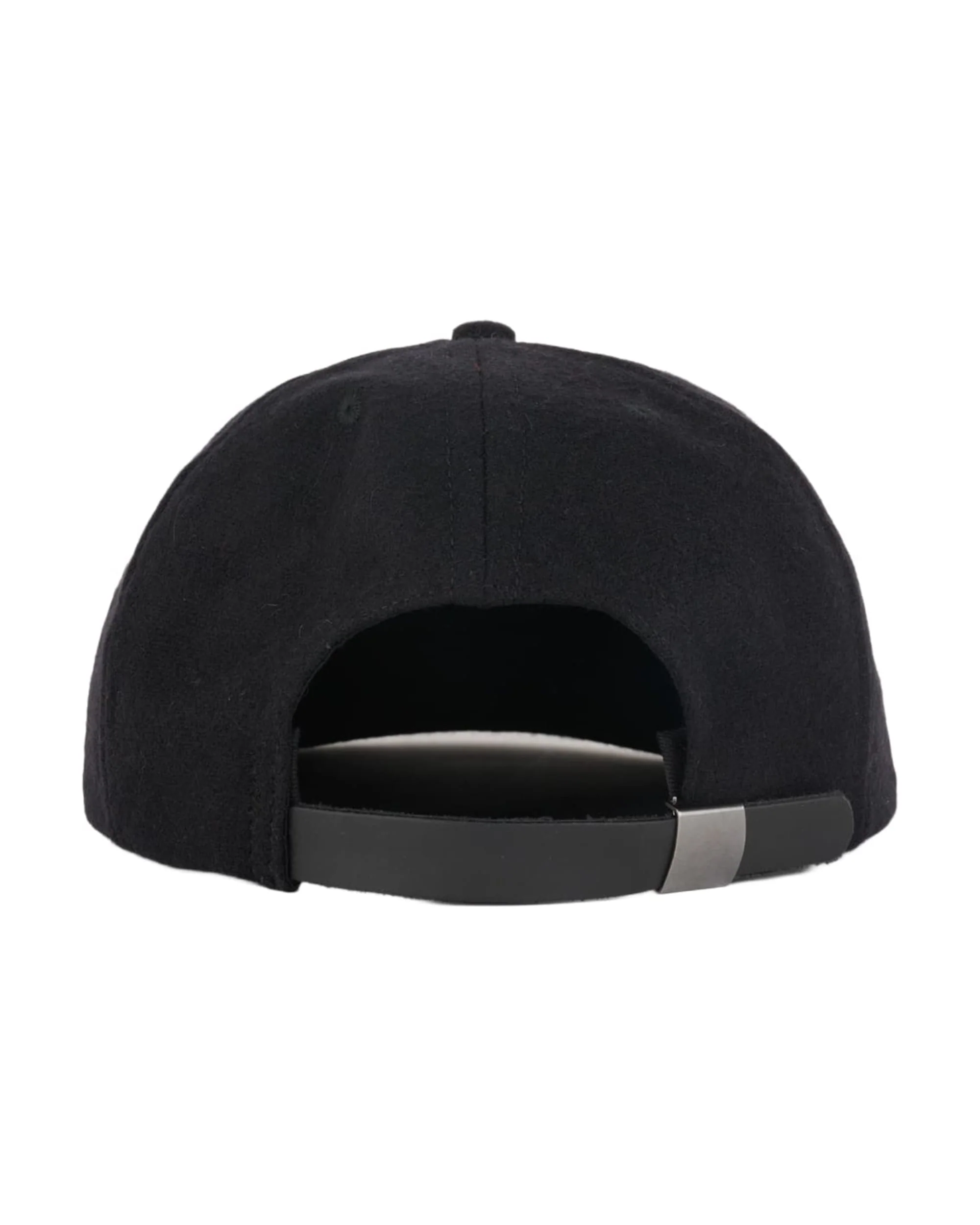 Flannel Logohead 6 Panel Hat - Black - Image 2