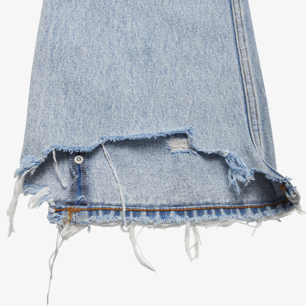 FLARED CHECKERED BAGGY JEANS - Image 13
