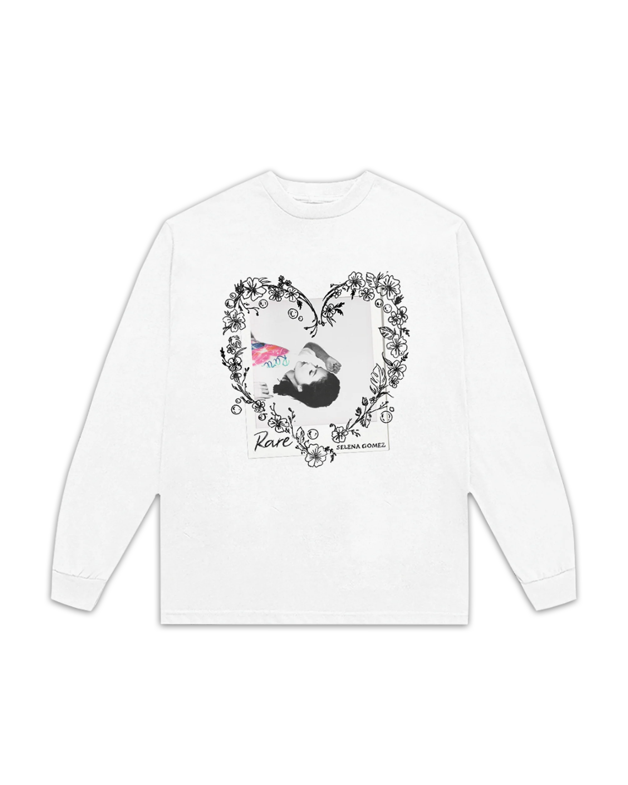 Floral Heart RARE Album Cover Longsleeve