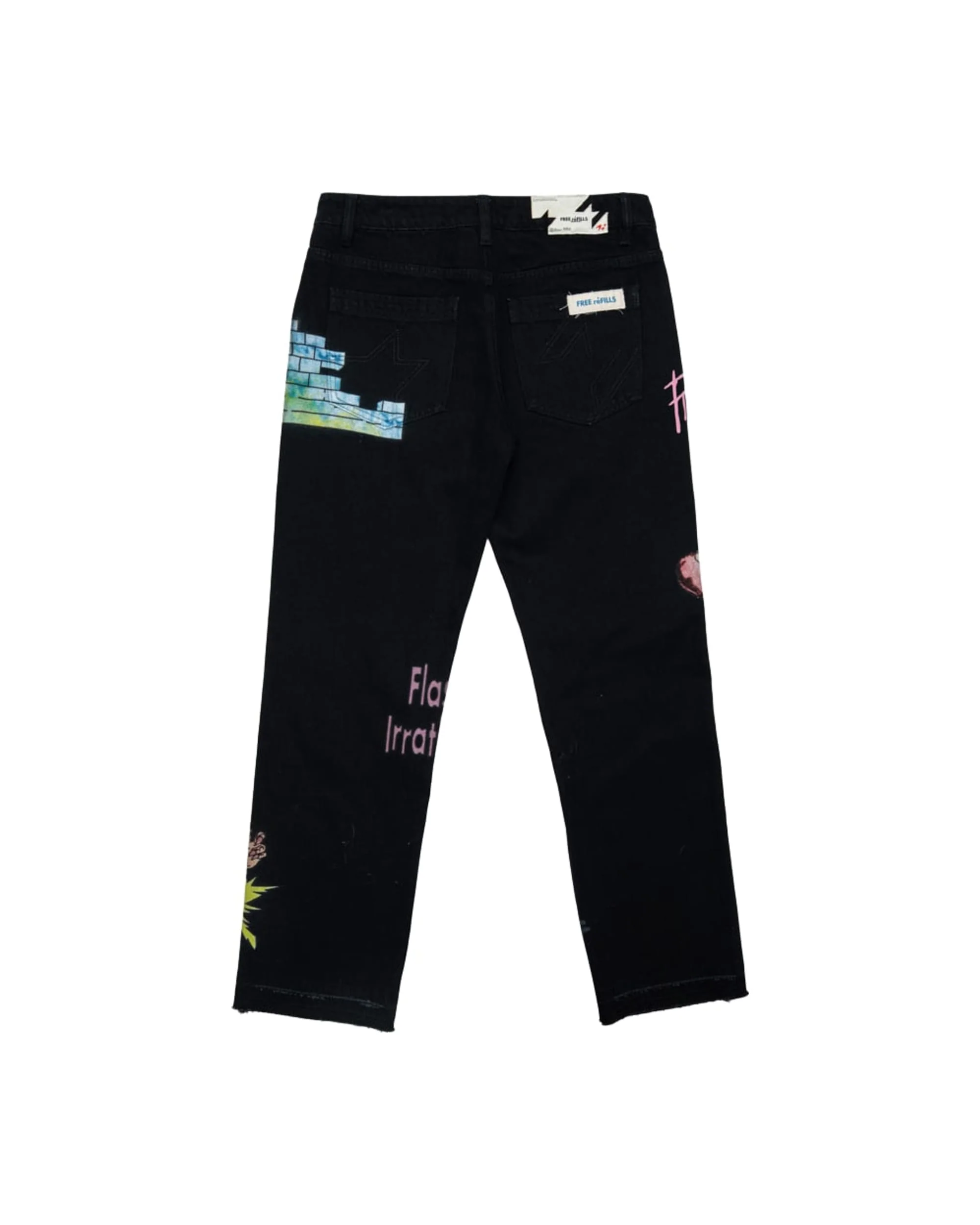 Floyd Denim Pants - Black - Image 2