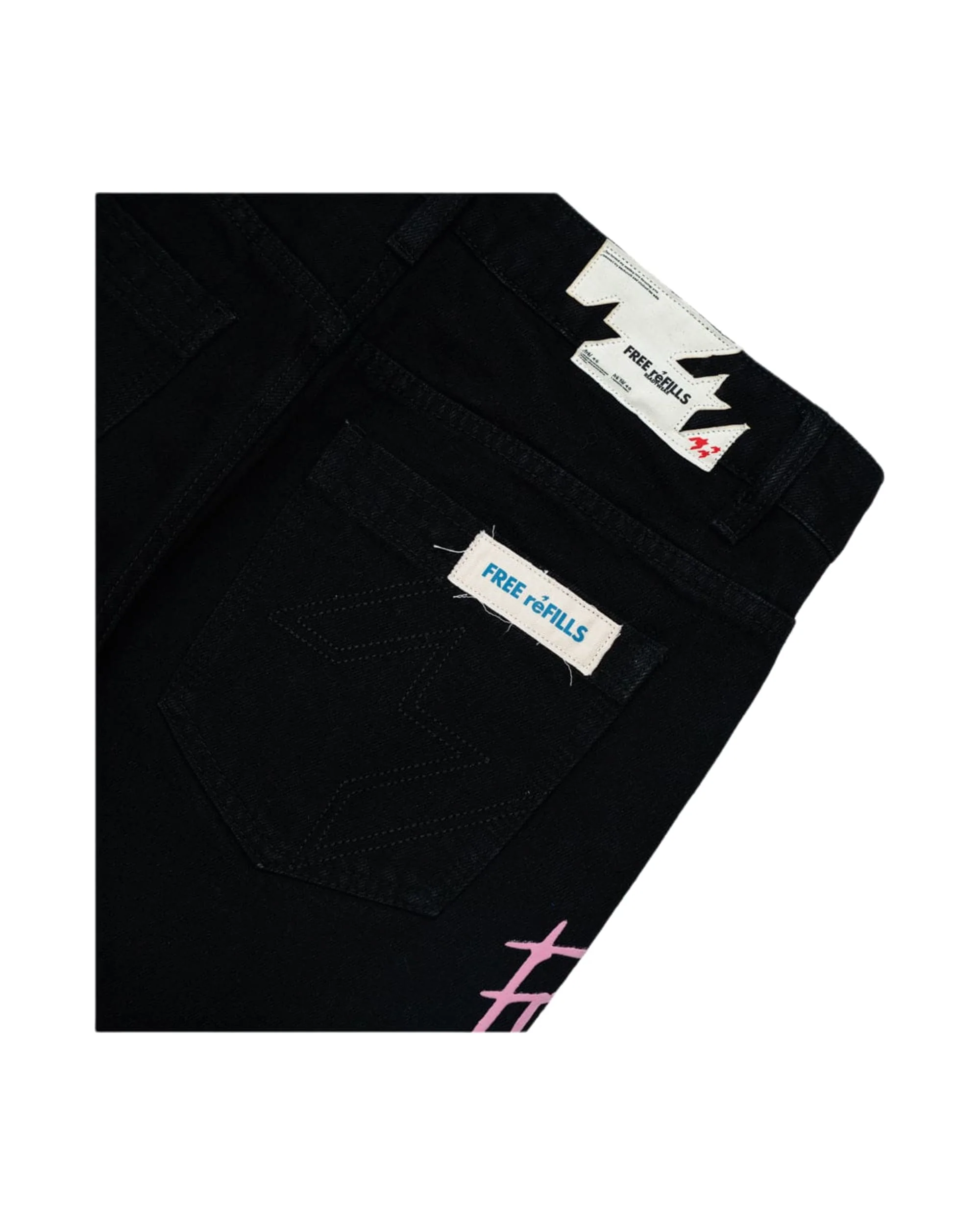 Floyd Denim Pants - Black - Image 4