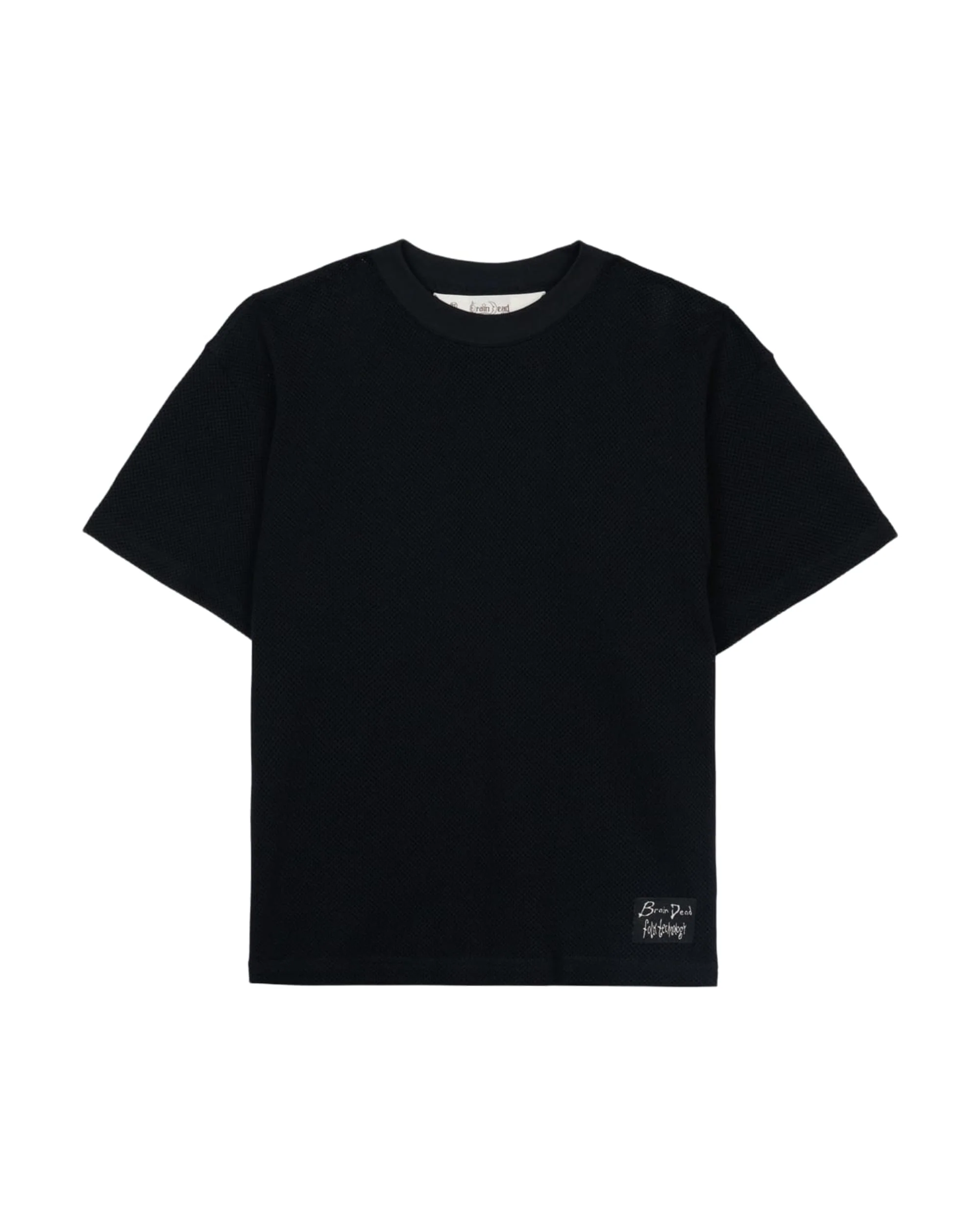 Folk Technology Mesh T-Shirt - Black