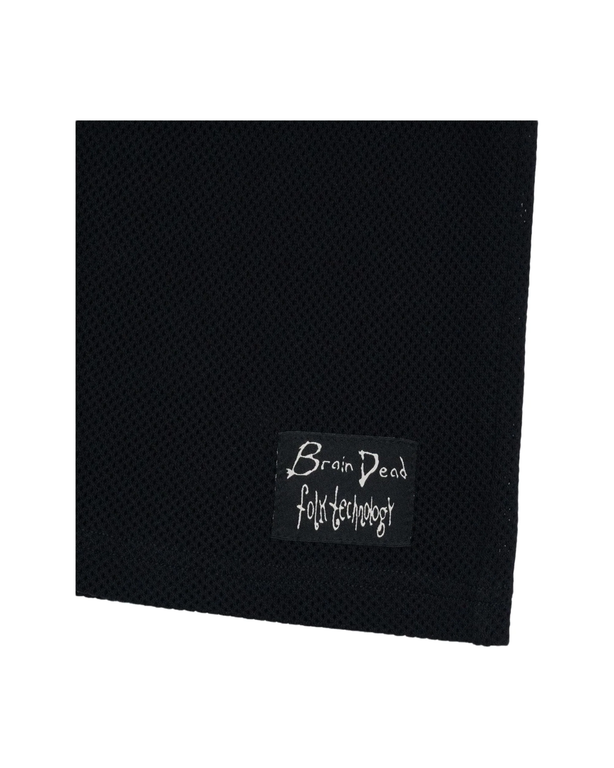 Folk Technology Mesh T-Shirt - Black - Image 5