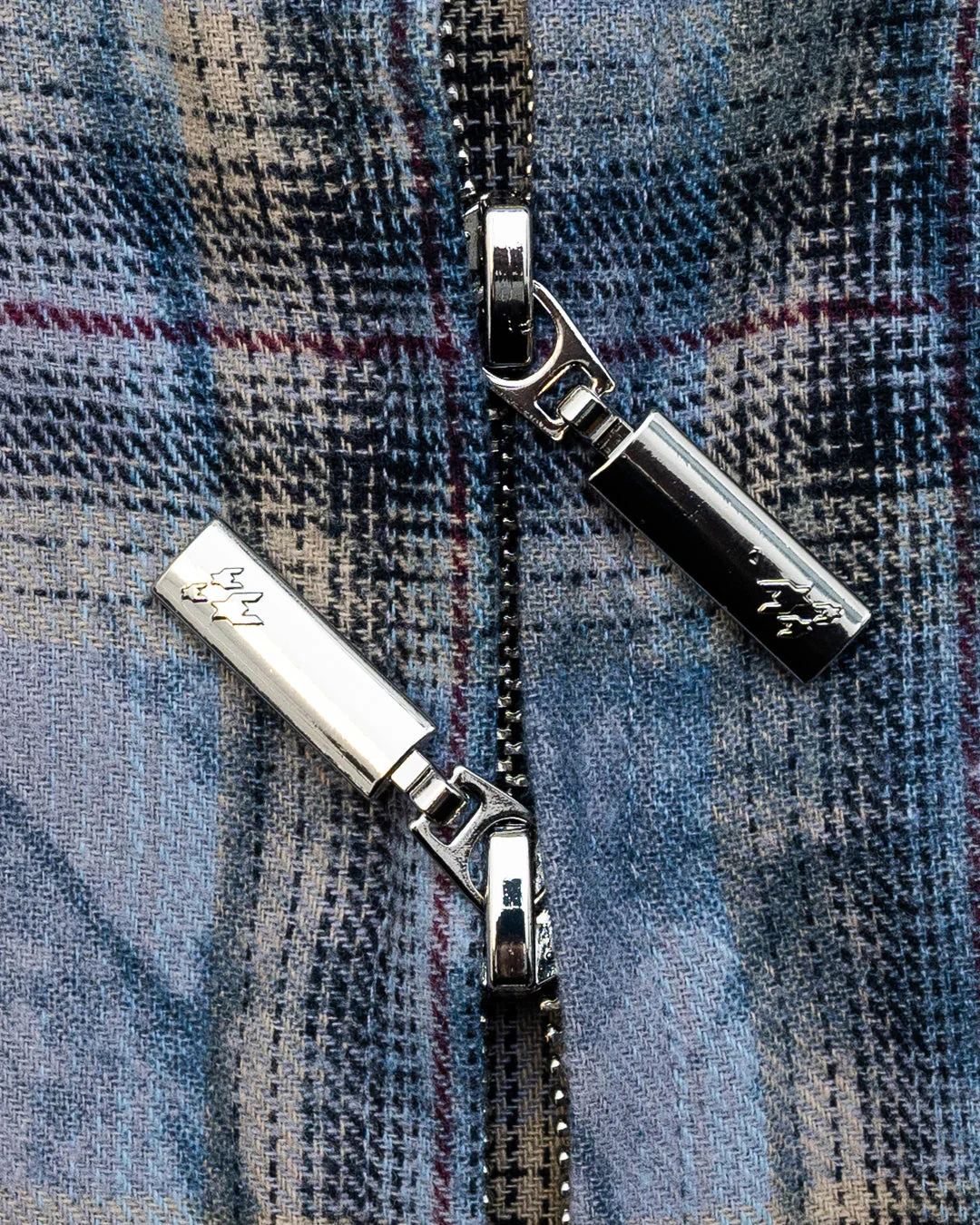 FR Cropped Flannel - Washed Blue - Image 6