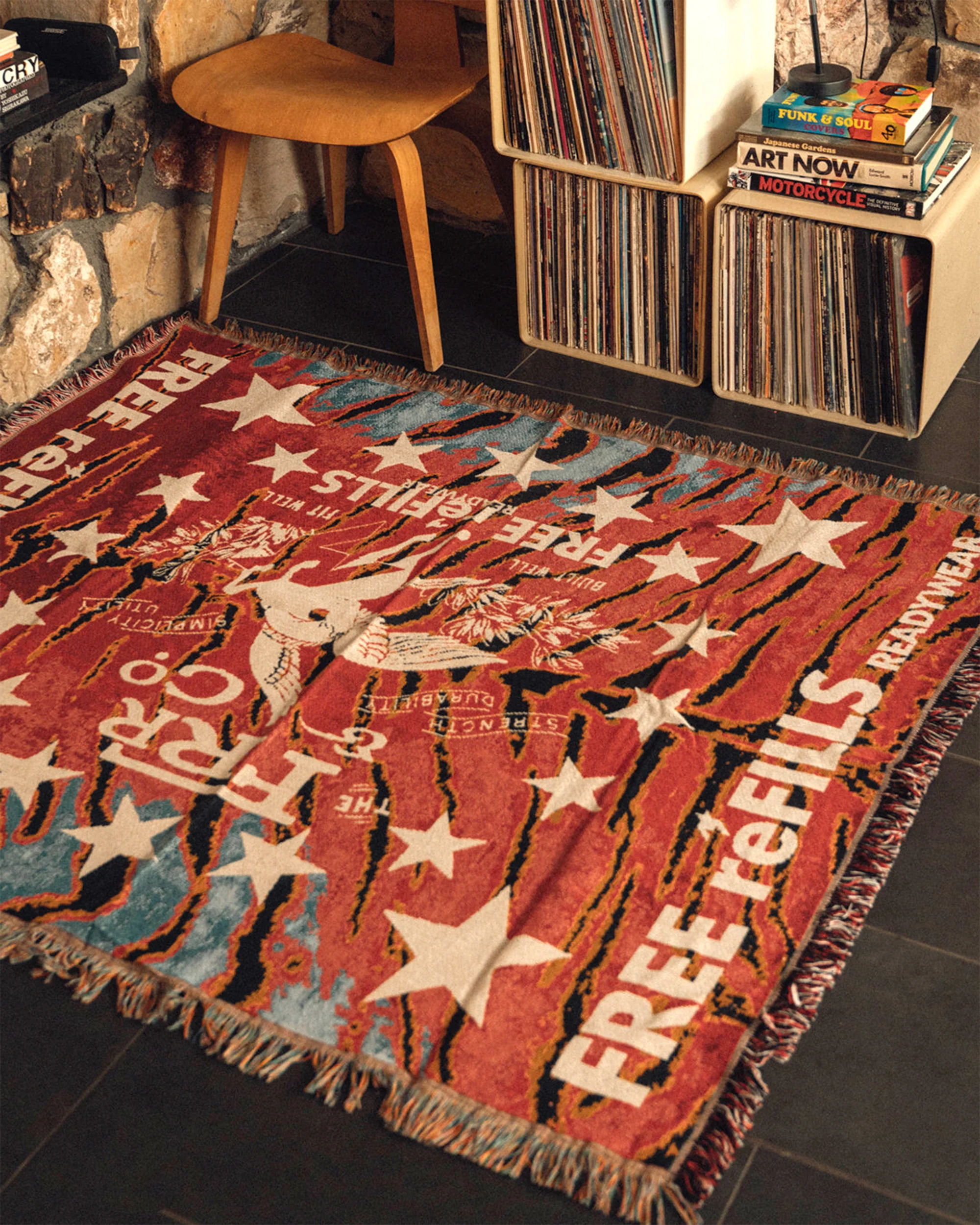 FR Woven Tapestry Blanket - Image 4