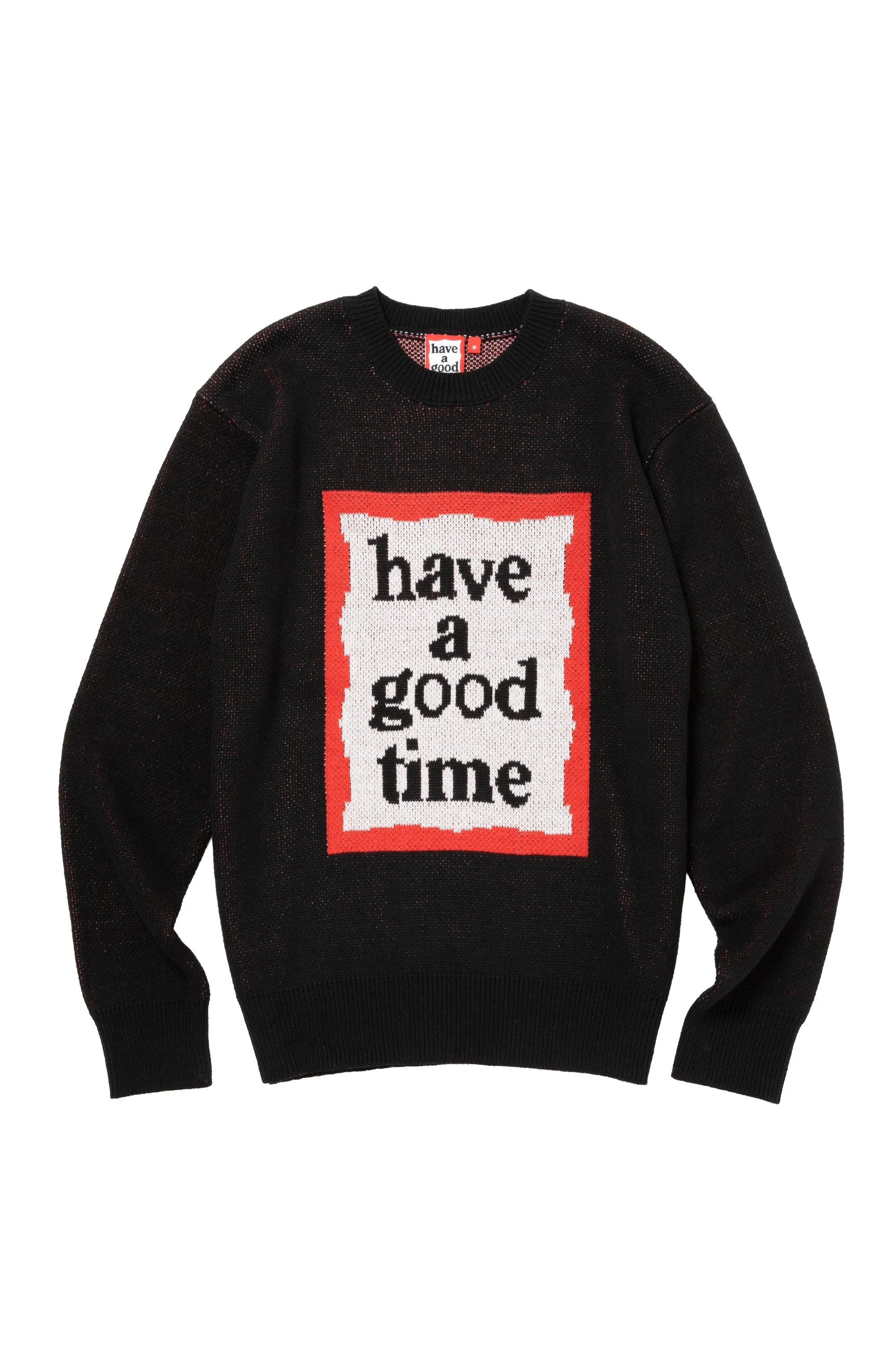 FRAME KNIT SWEATER BLACK - Image 3