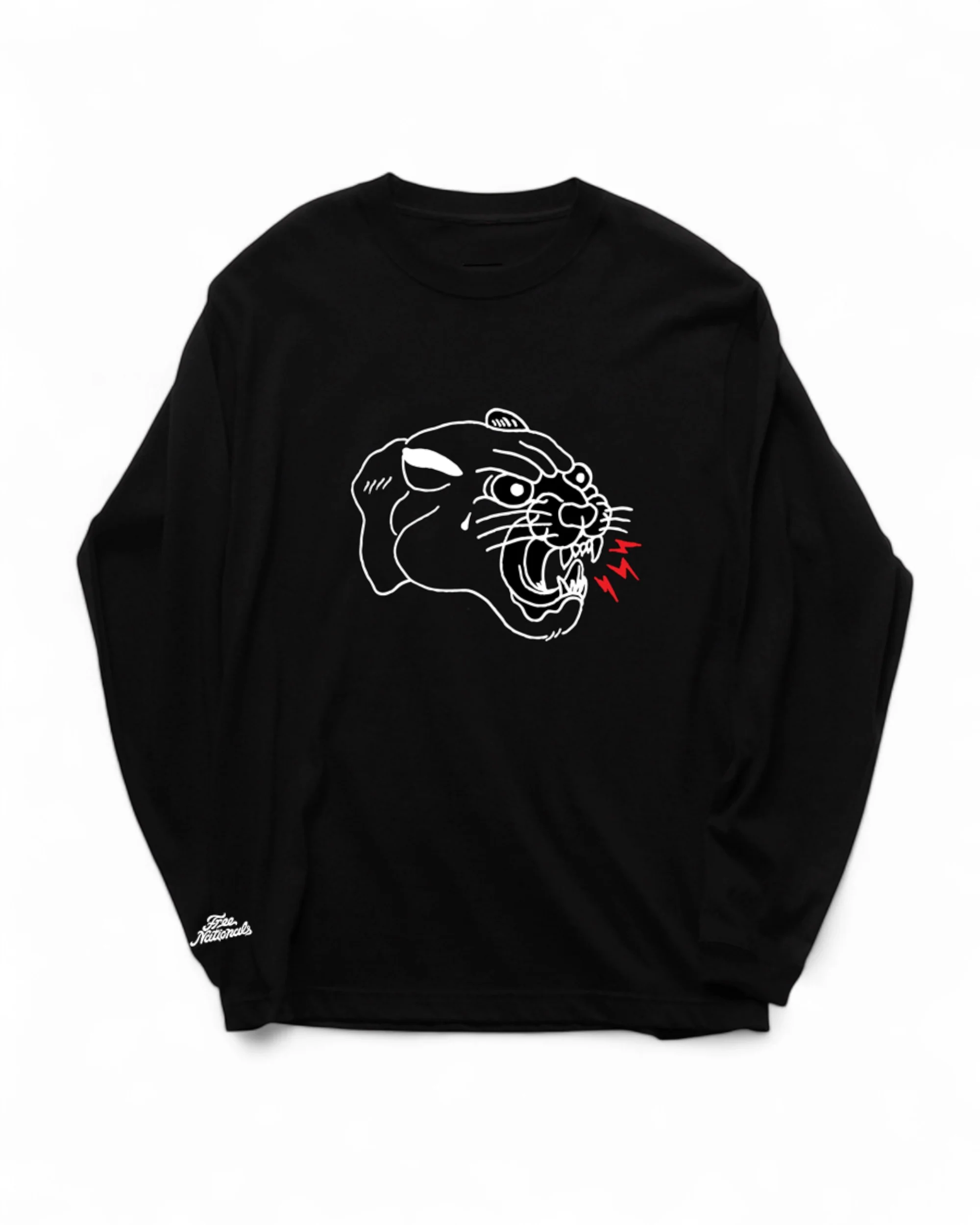 Free Nationals - Crimson Panther Long-Sleeve
