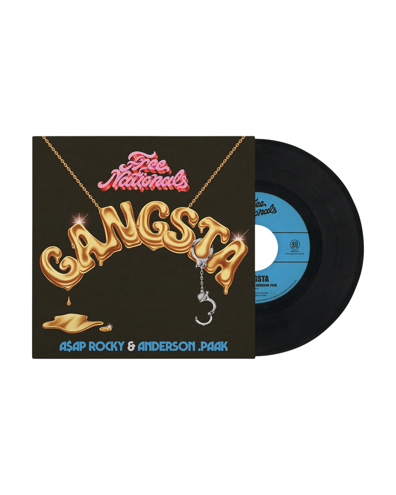 Free Nationals - Gangsta 7" Vinyl - Image 2