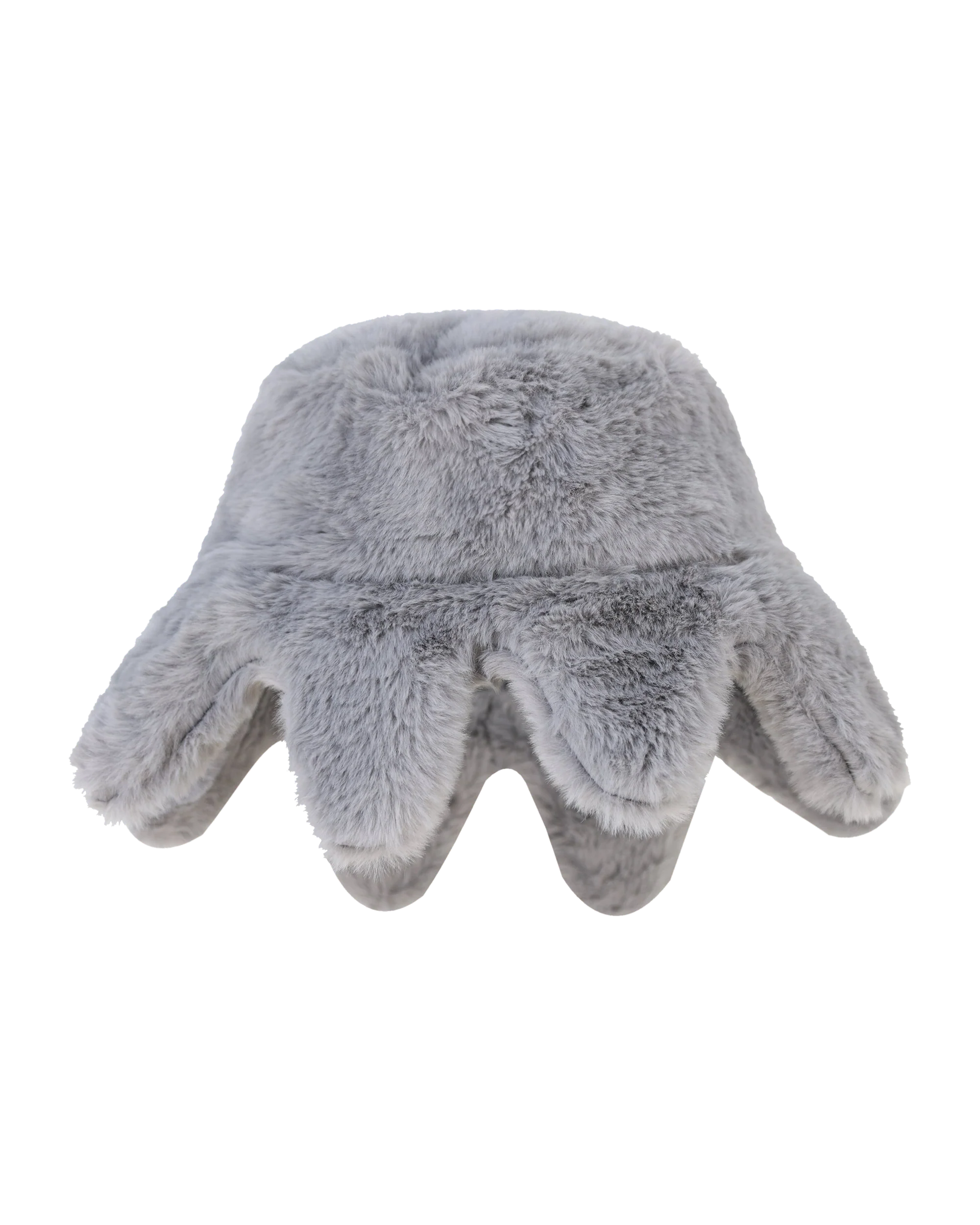 Furry Glo Sun Bucket Hat (Grey) - Image 2