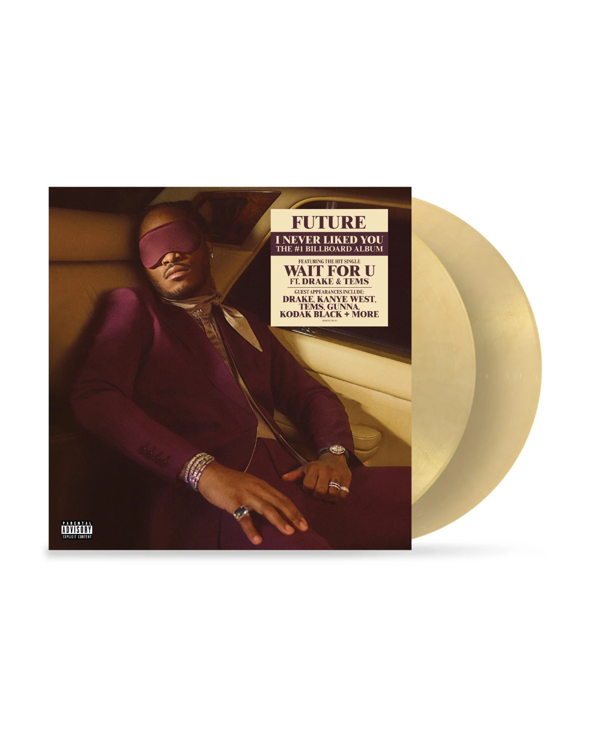 FUTURE - I NEVER LIKED YOU Limited Edition Buttercream Vinyl
