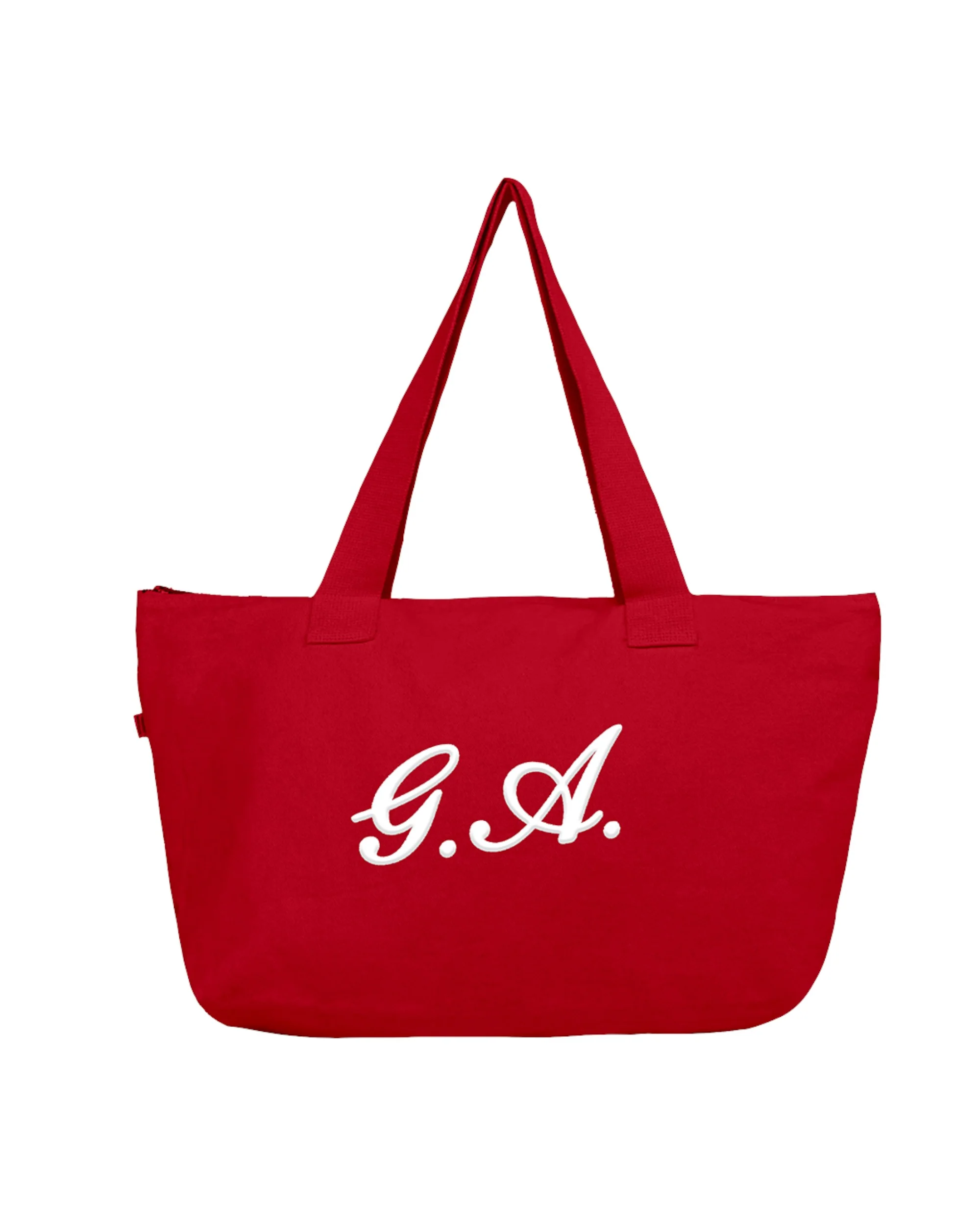G.A. Red Tote Bag